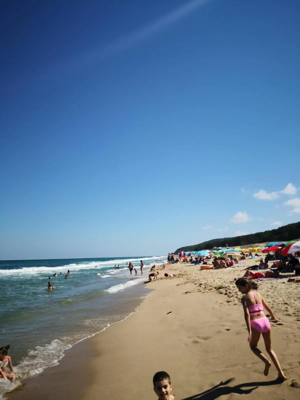 Beach in Weißer Schwan Белият лебед
