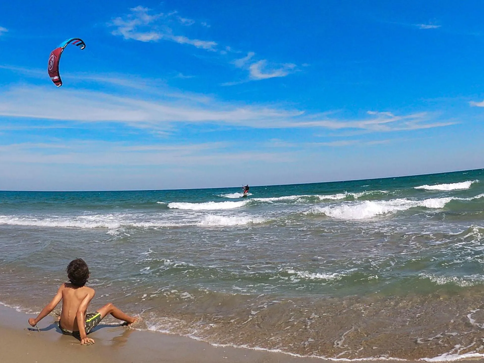 Beach in Weißer Schwan Белият лебед