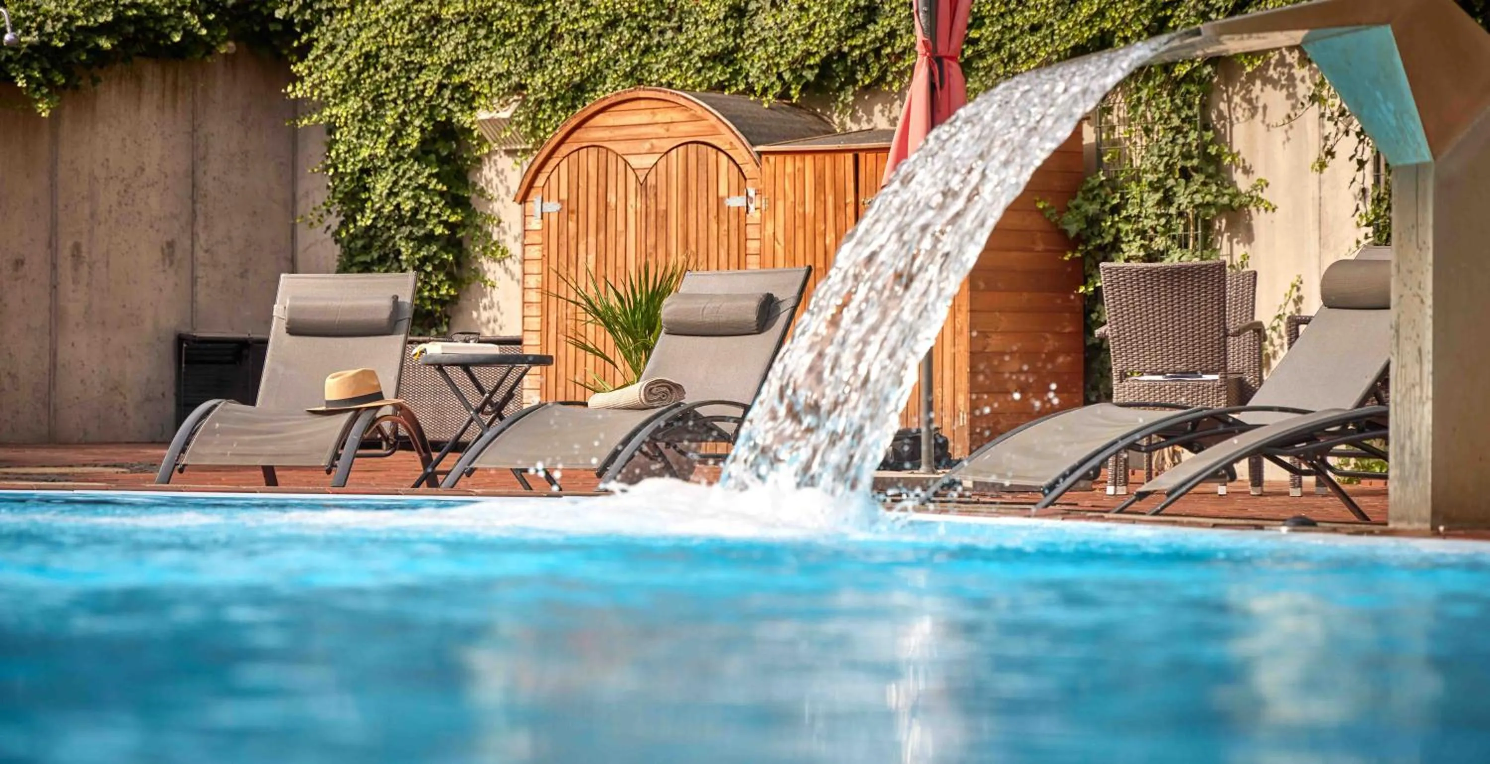 Swimming pool in Inselhotel VierJahreszeiten