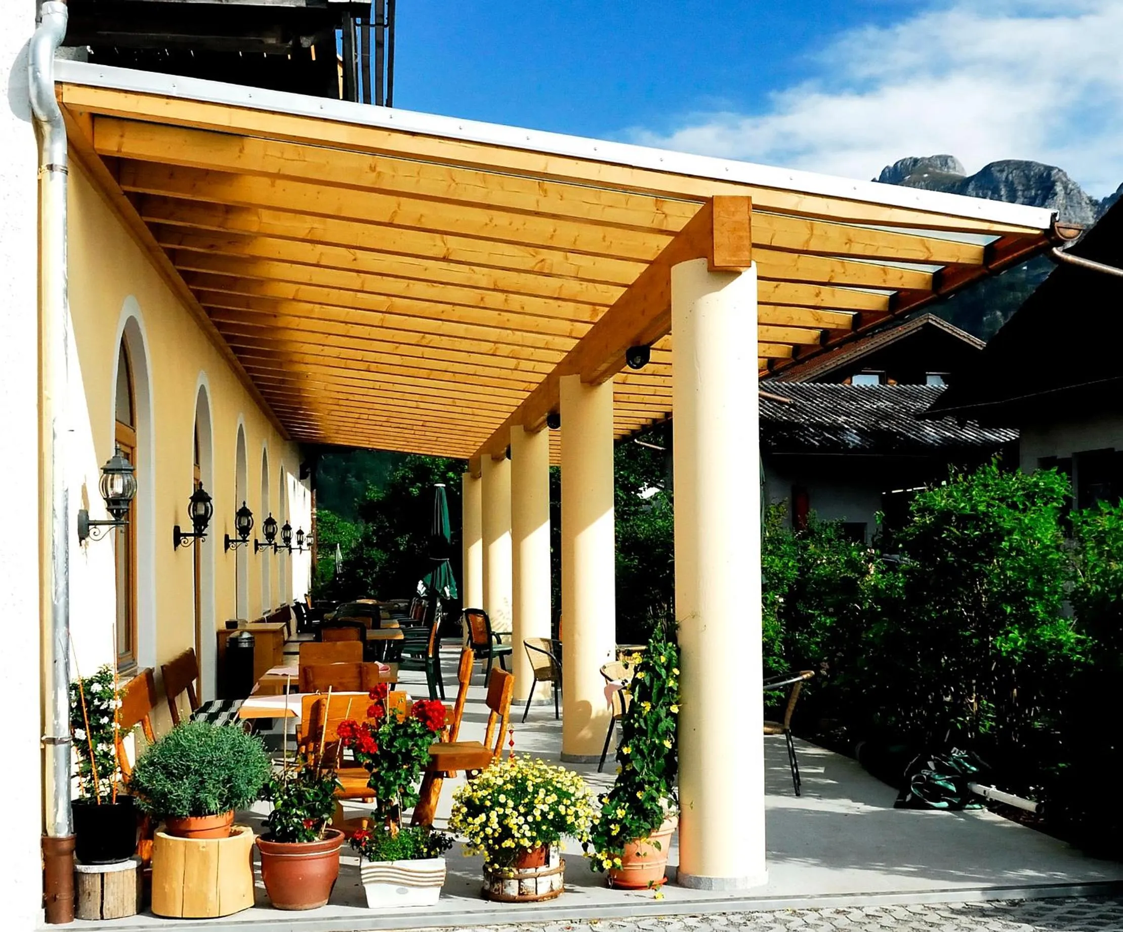 Balcony/Terrace in Hotel Weinbauer