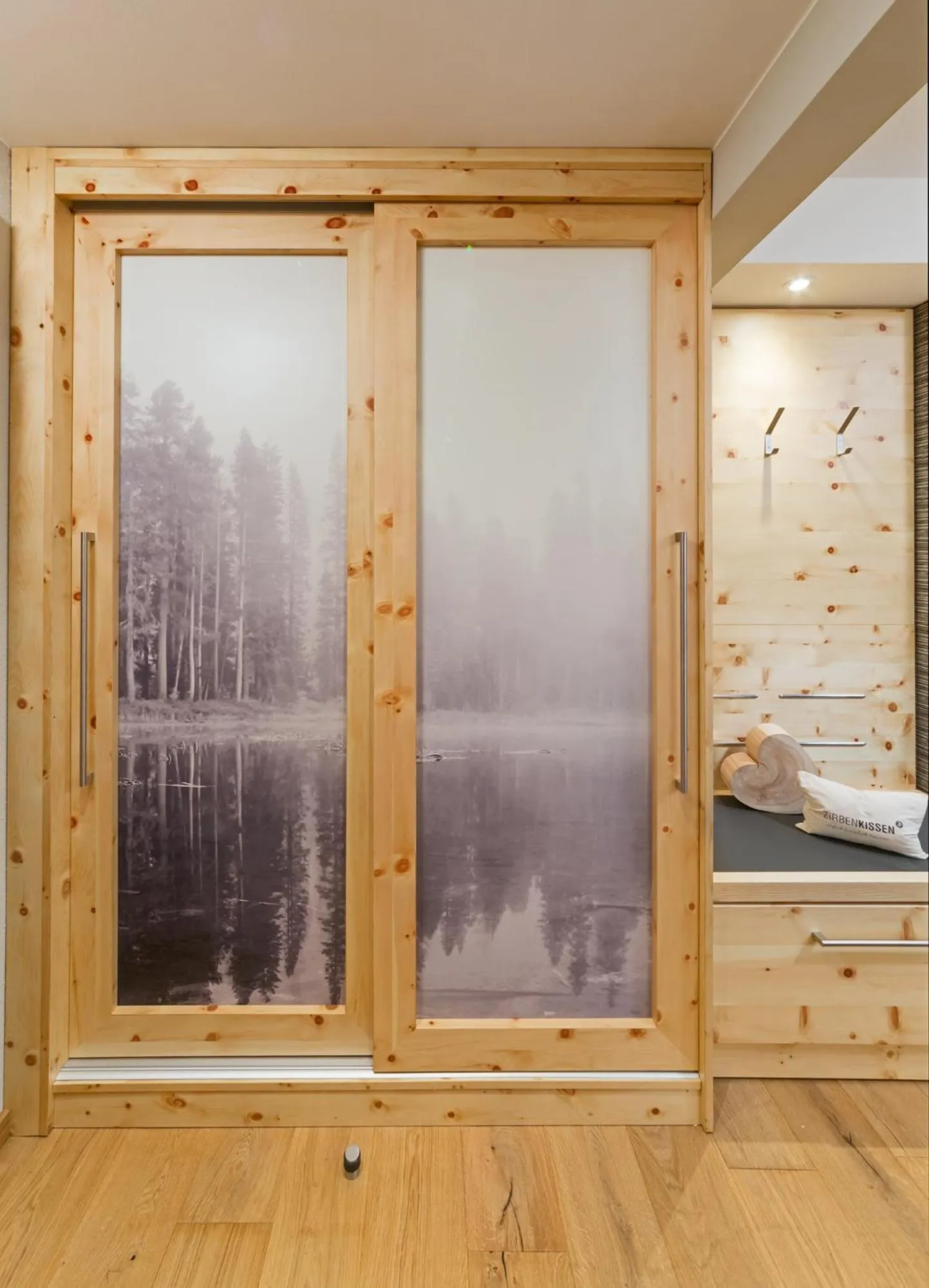 Decorative detail in Hotel Weinbauer