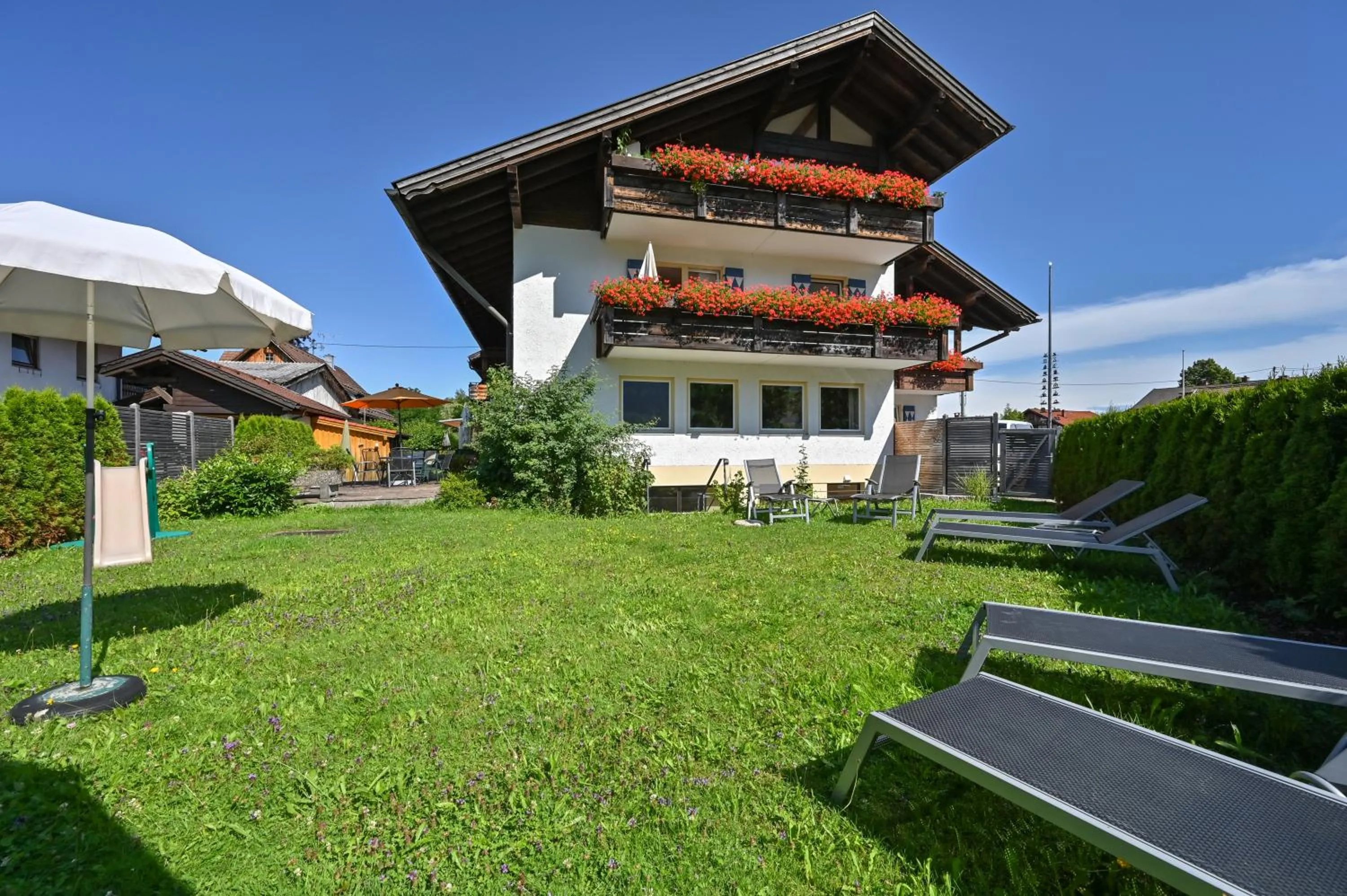 Garden in Hotel Weinbauer