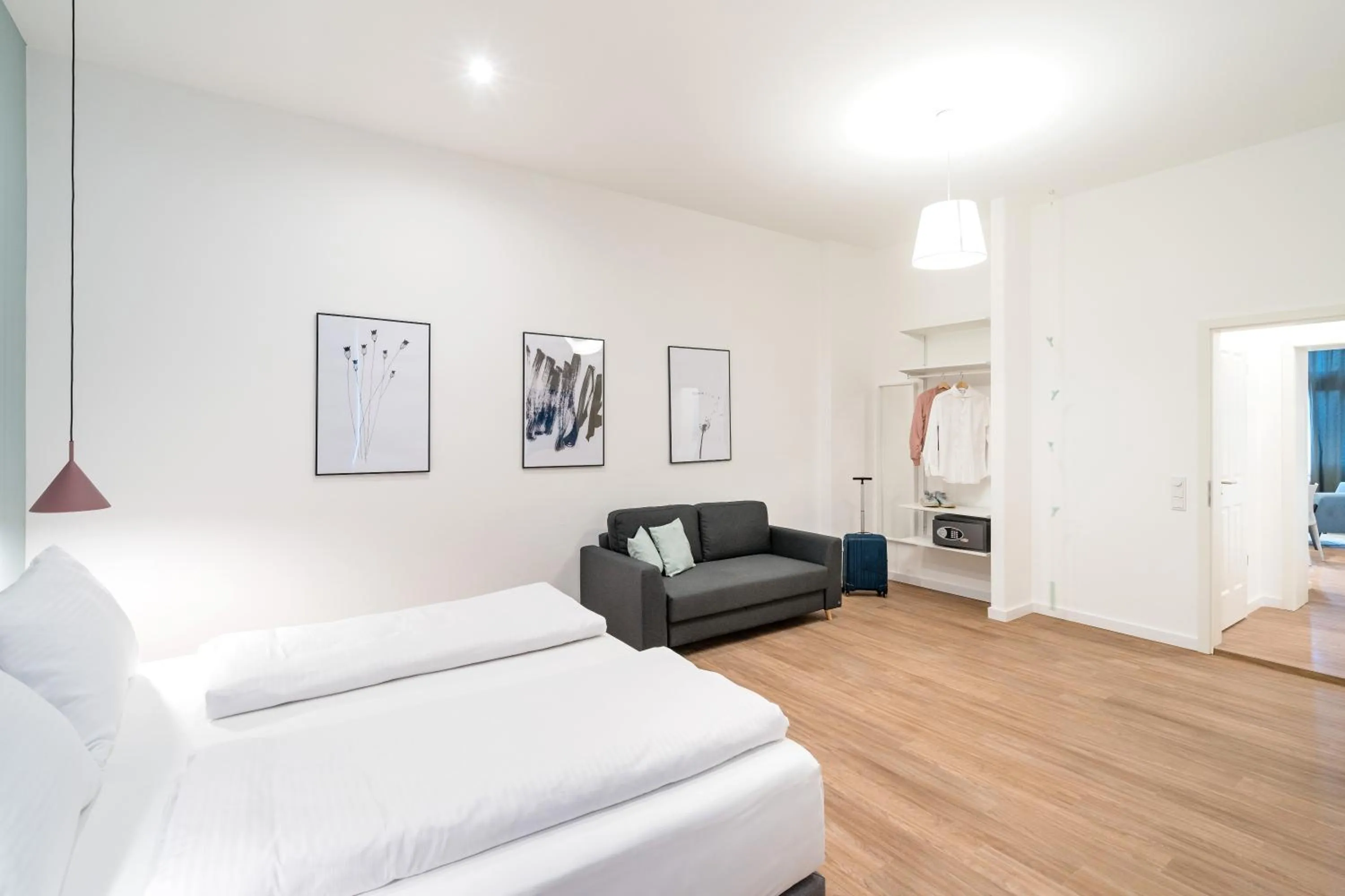 Bedroom in BENSIMON apartments Mitte/Wedding