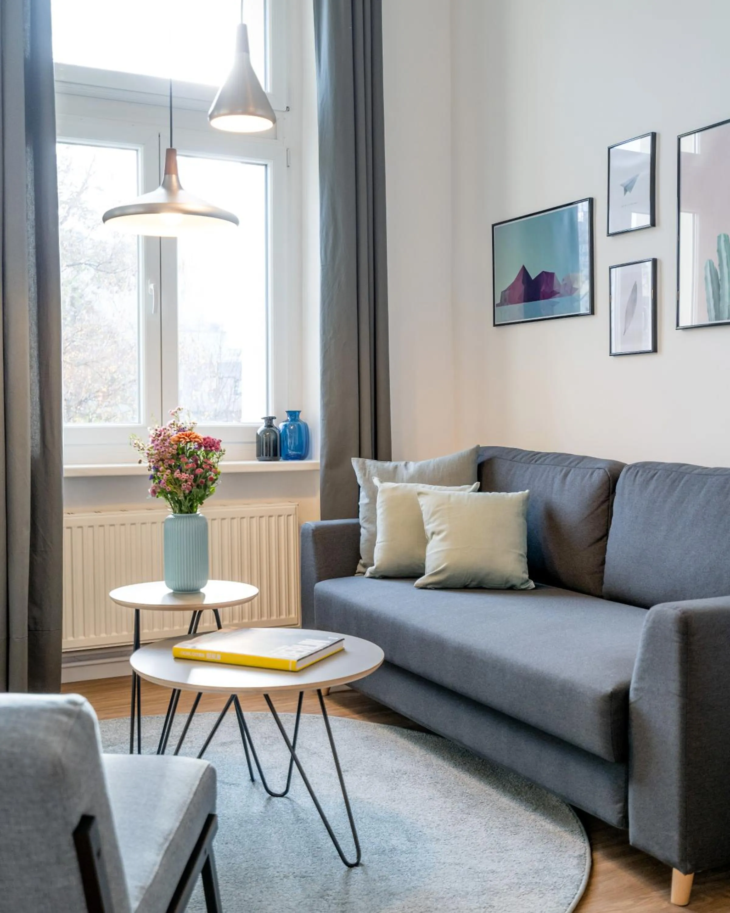 Living room in BENSIMON apartments Mitte/Wedding