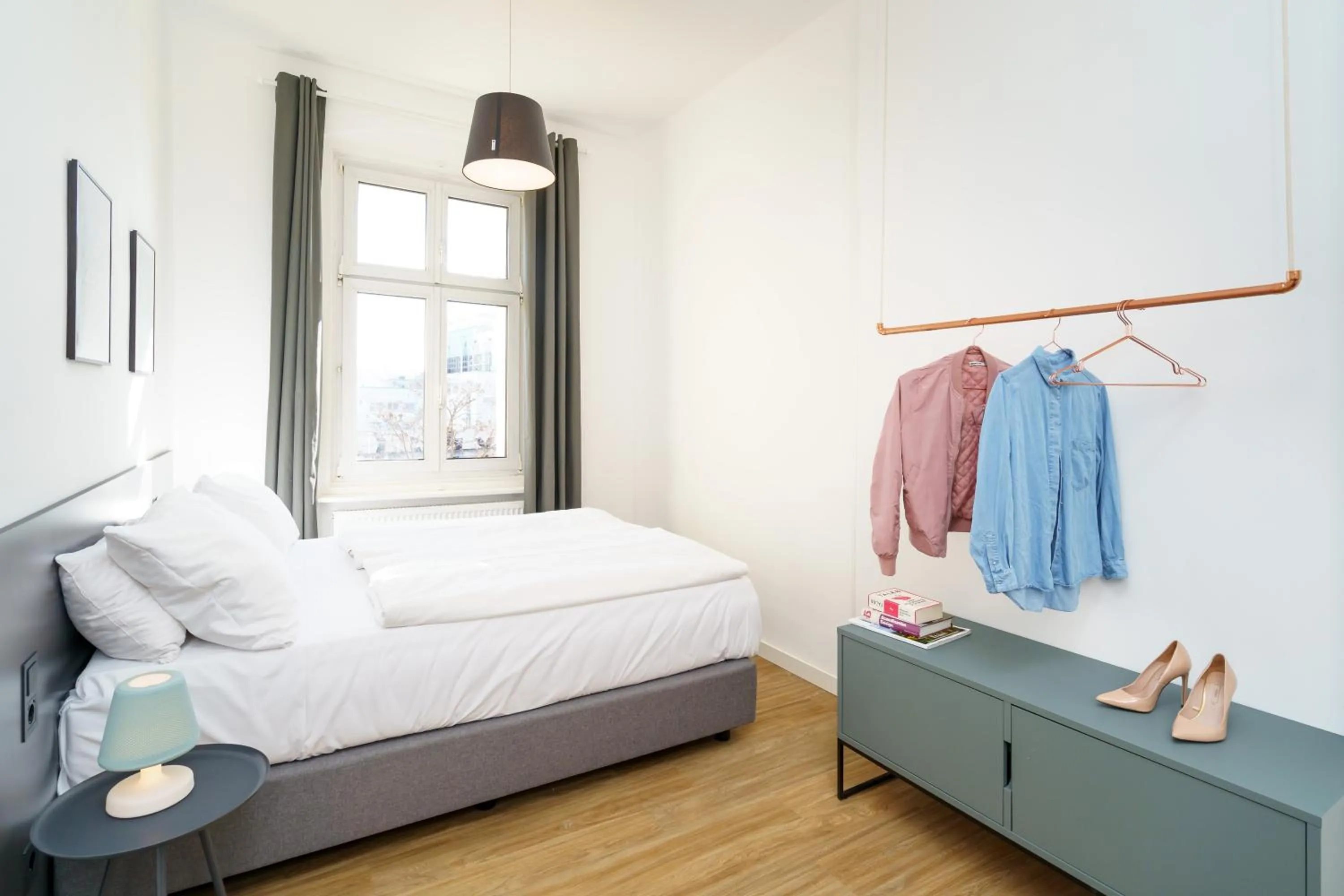 Bedroom, Bed in BENSIMON apartments Mitte/Wedding