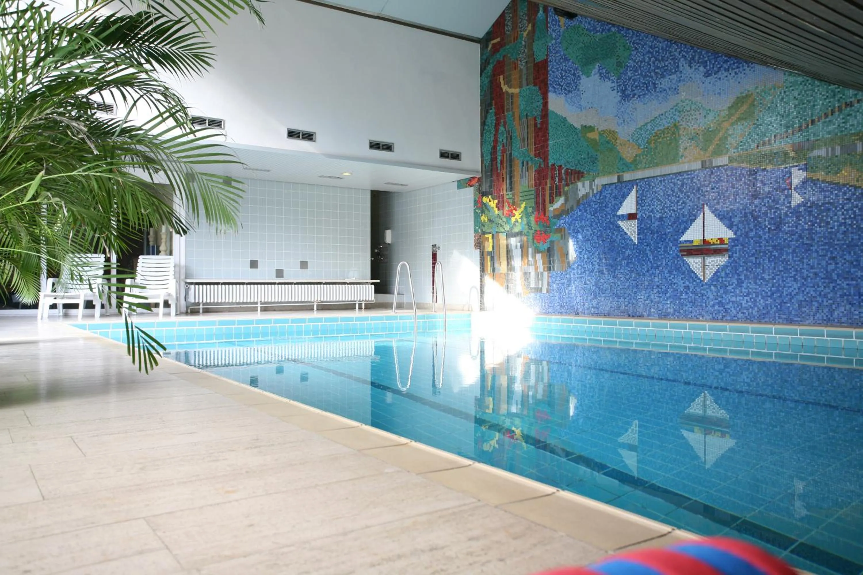 Swimming pool in Vitalhotel Schulenberg