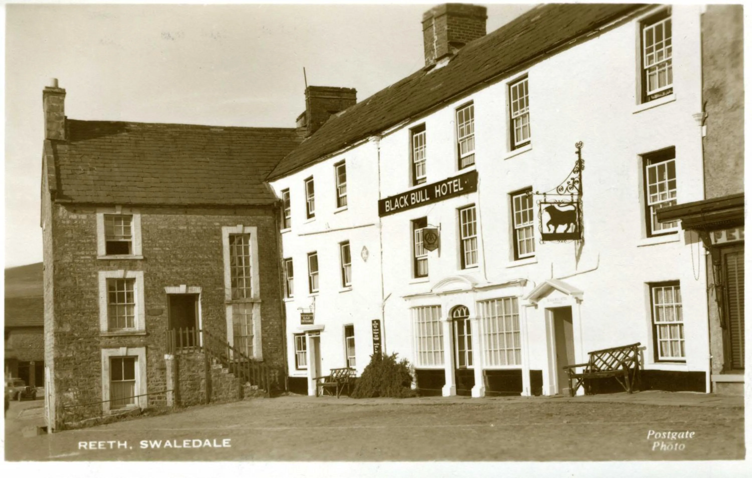 Property building in Black Bull Hotel