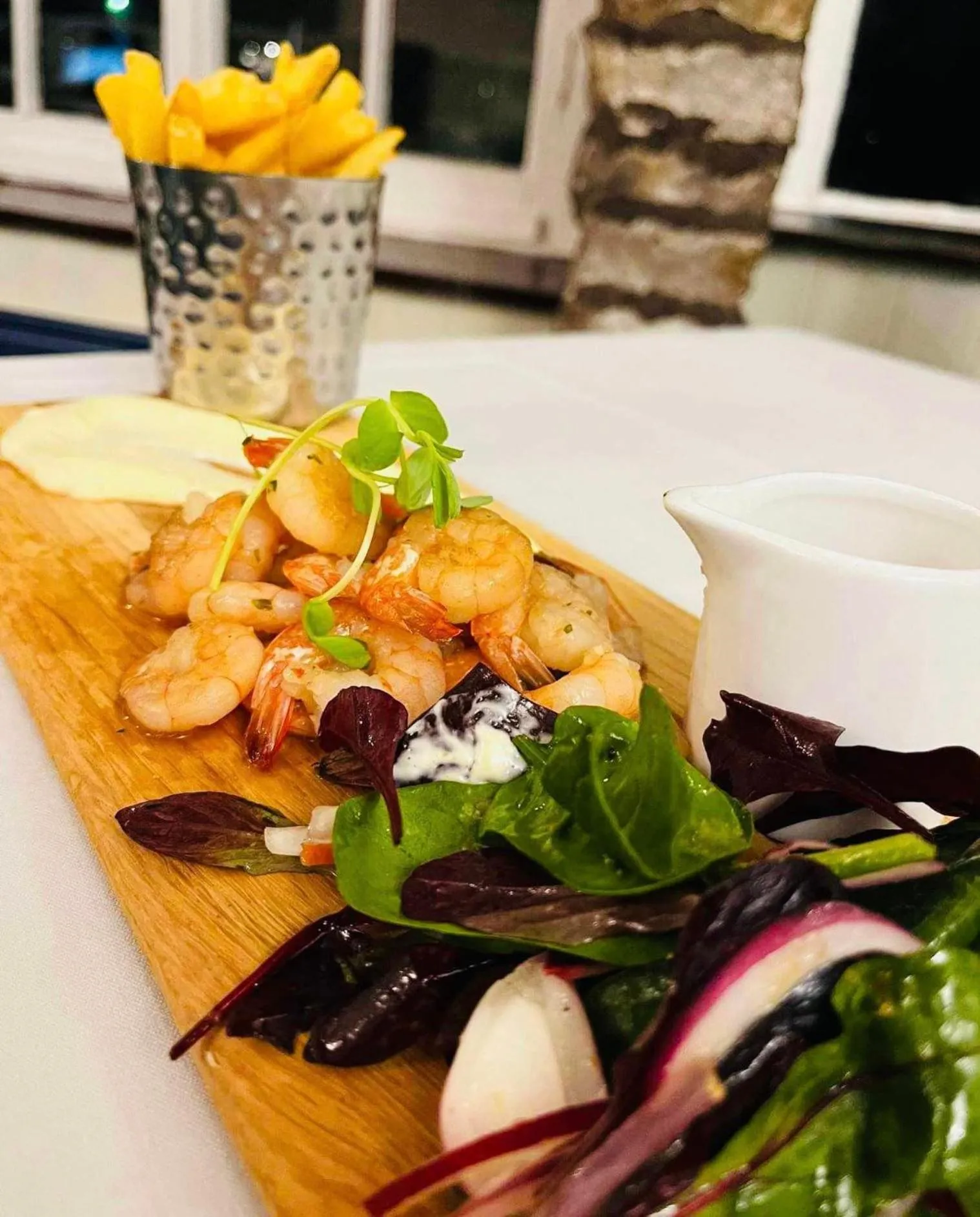 Dinner in Black Bull Hotel