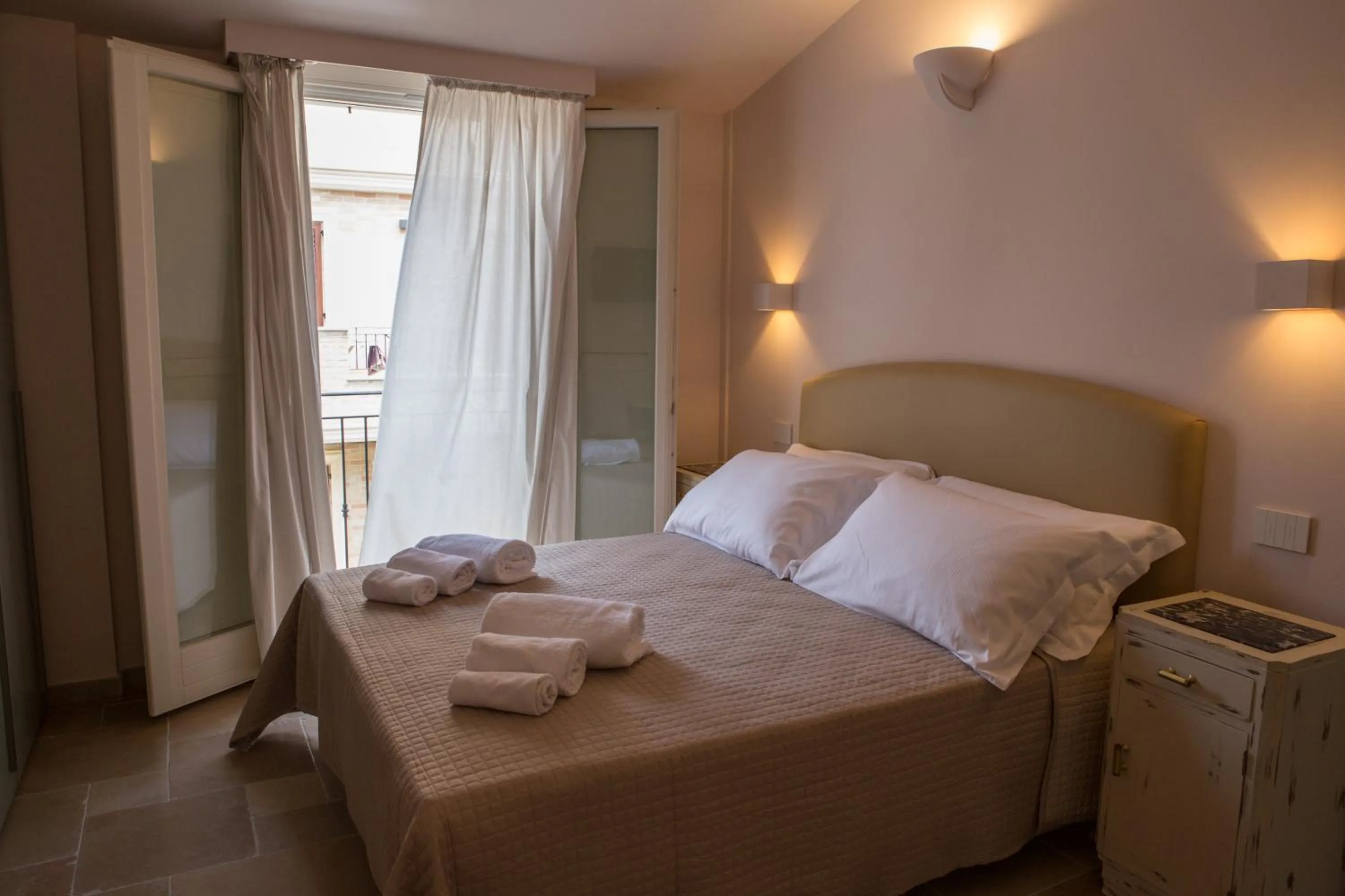 Bedroom, Bed in B&B Borgo Marinaro