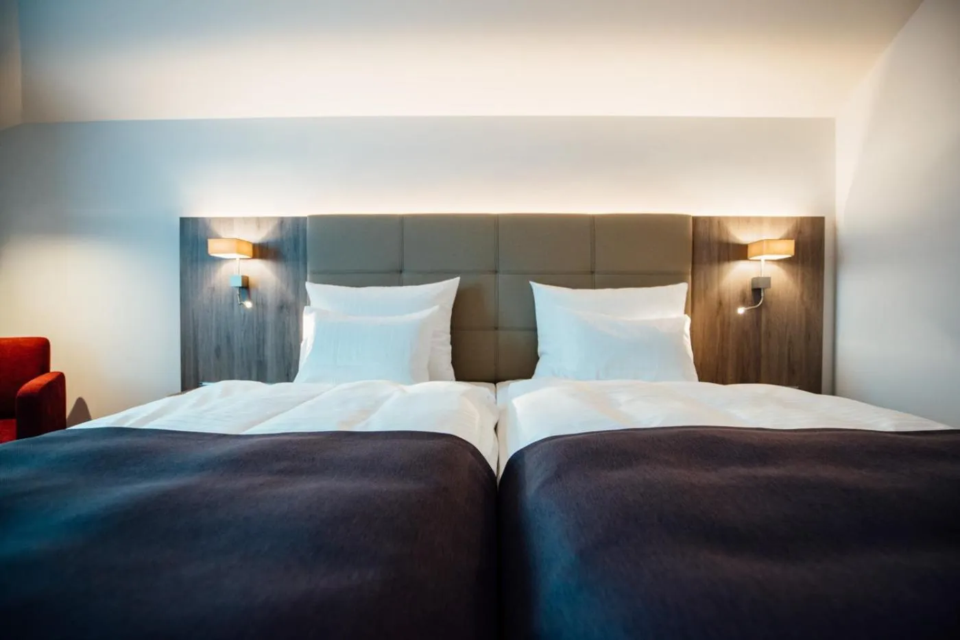 Bed in Hotel Schmachtendorf