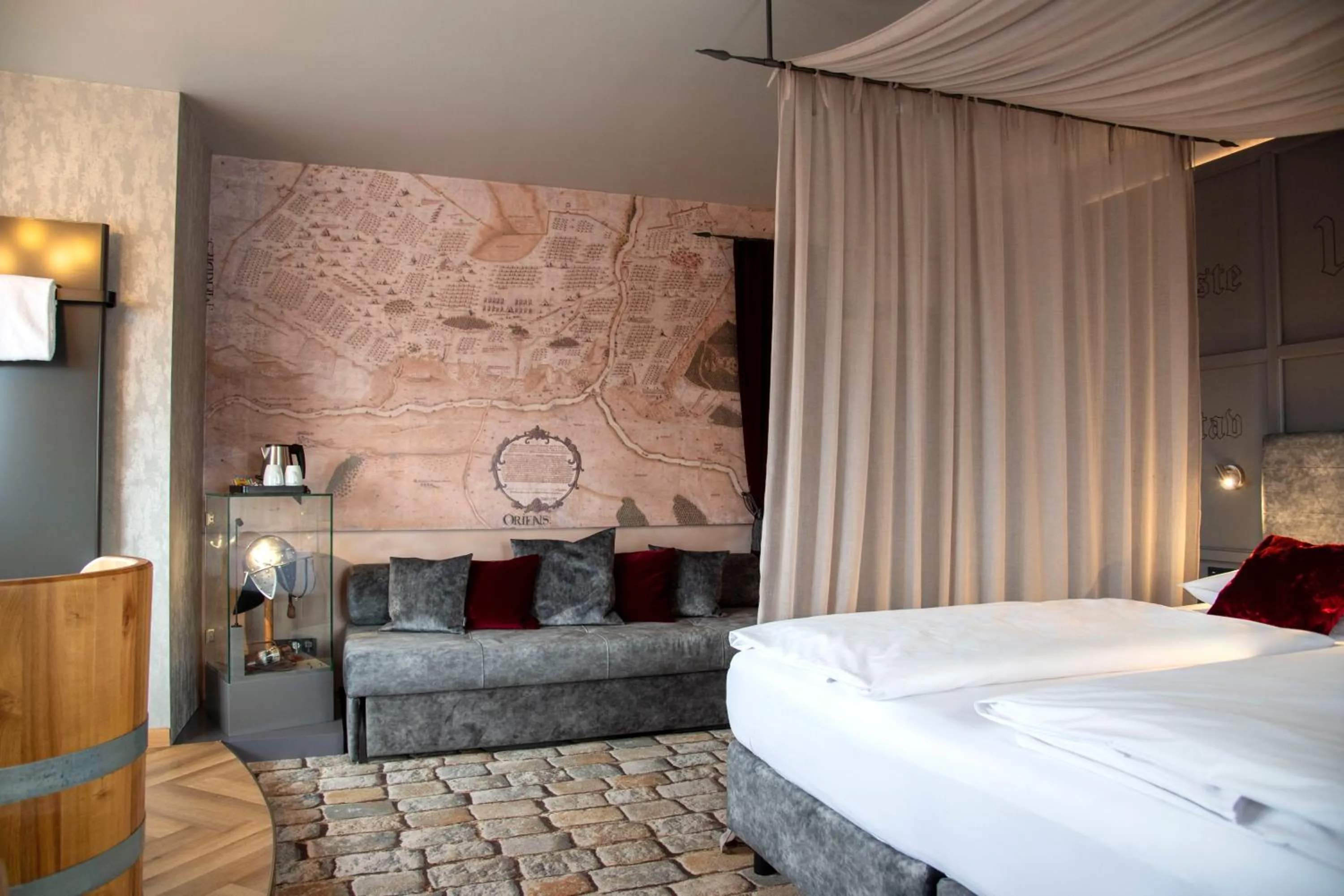 Bed in Ringhotel Reubel