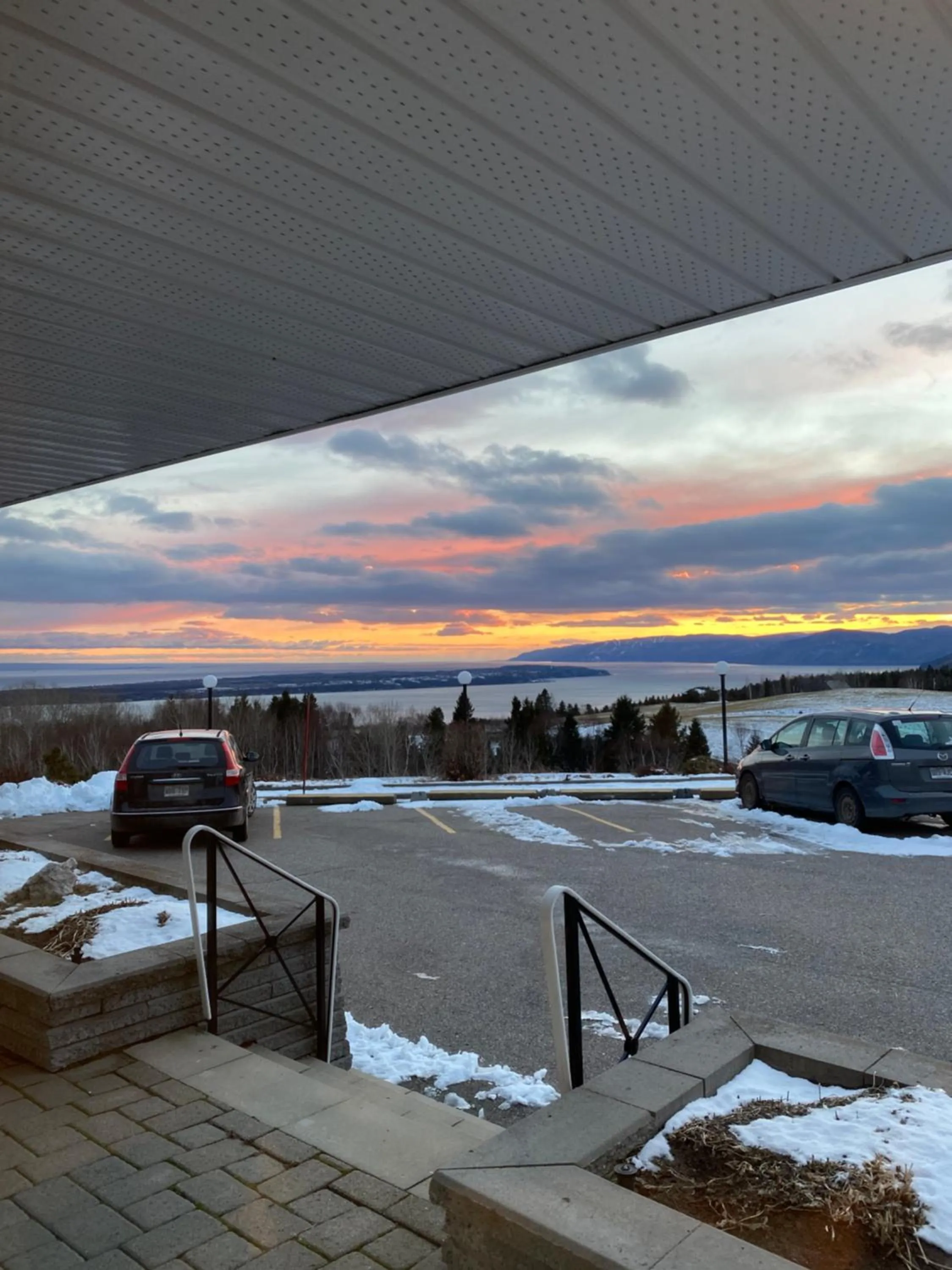 View (from property/room) in Auberge de nos Aieux