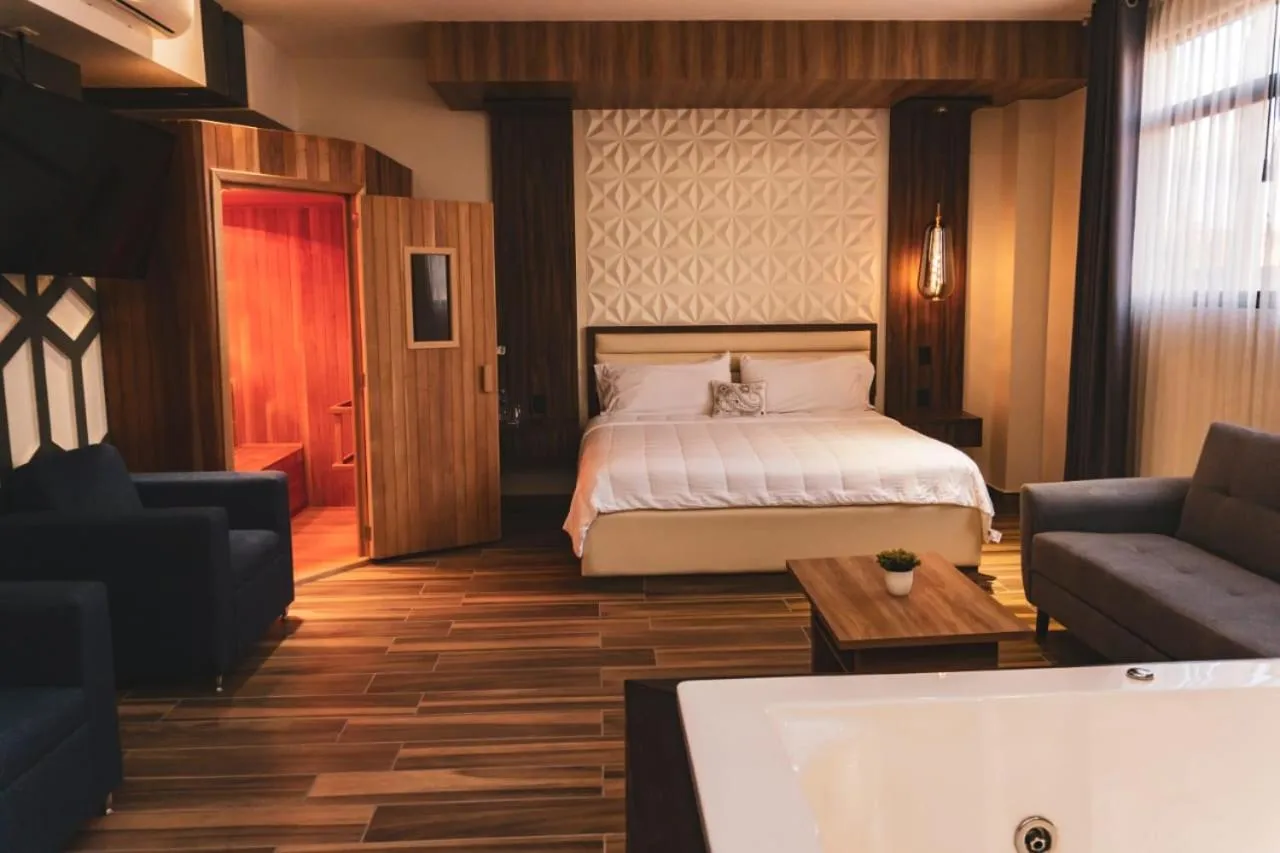 Bed in Hotel San Carlos