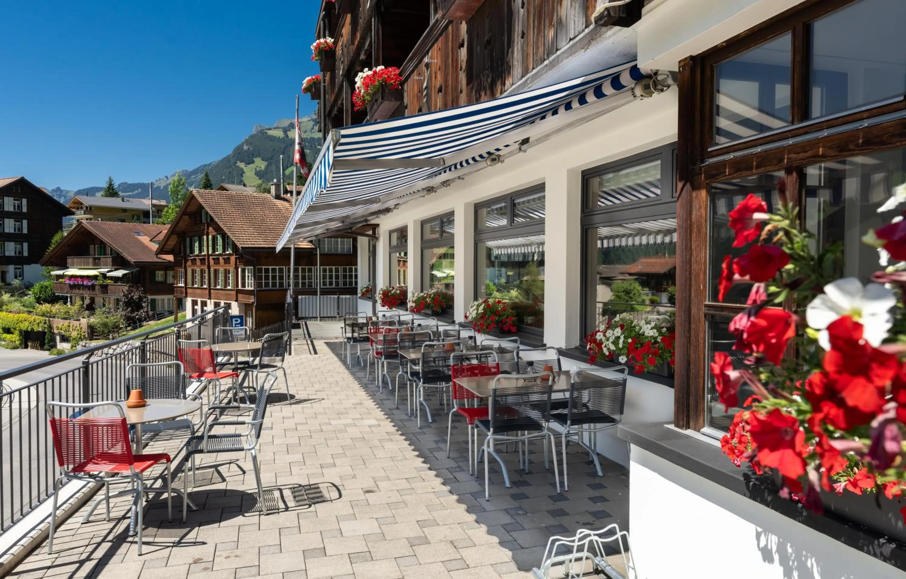 Property building in Jungfrau Lodge, Swiss Mountain Hotel