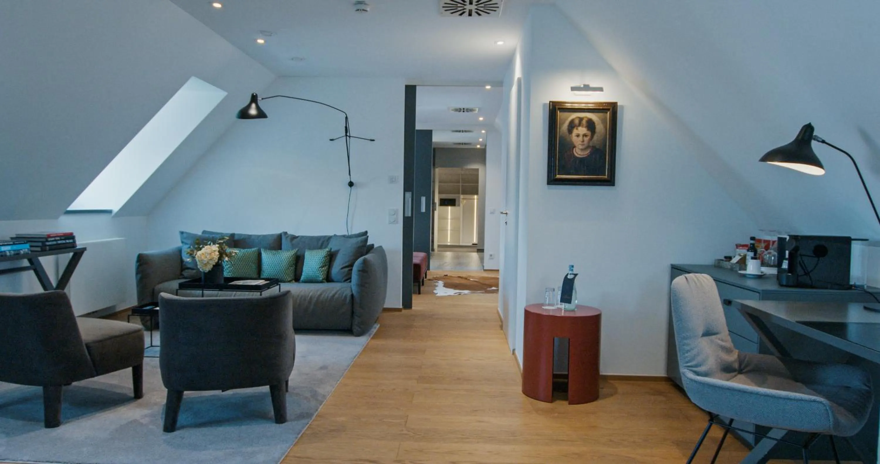 Living room in Hotel Maximilian’s