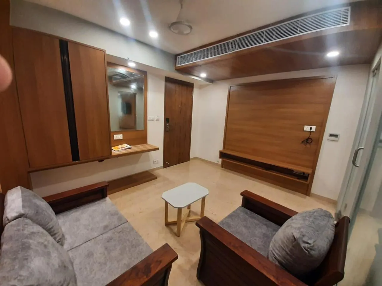 Living room in VITS The Somnath Gateway