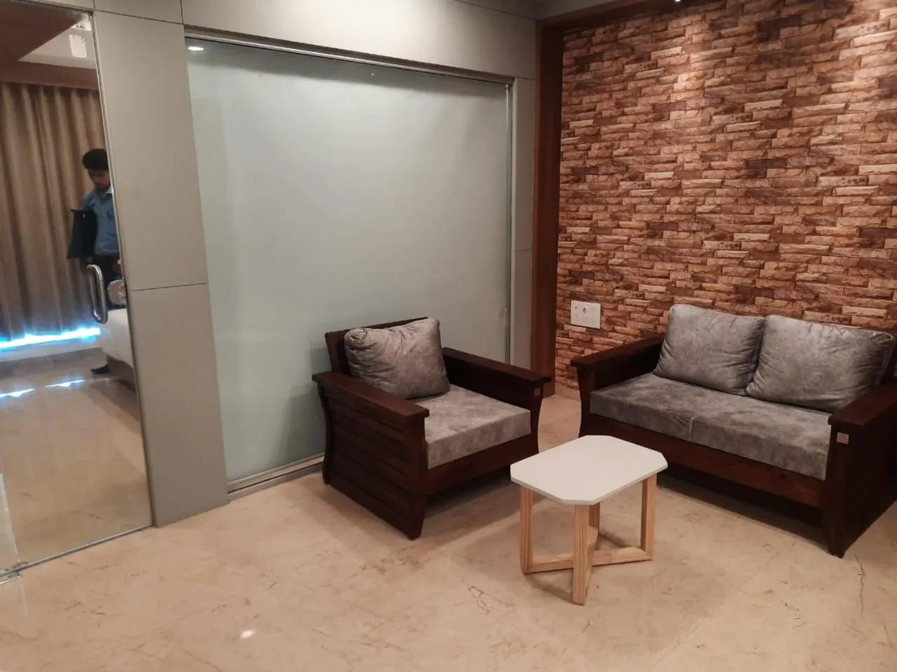 Living room in VITS The Somnath Gateway