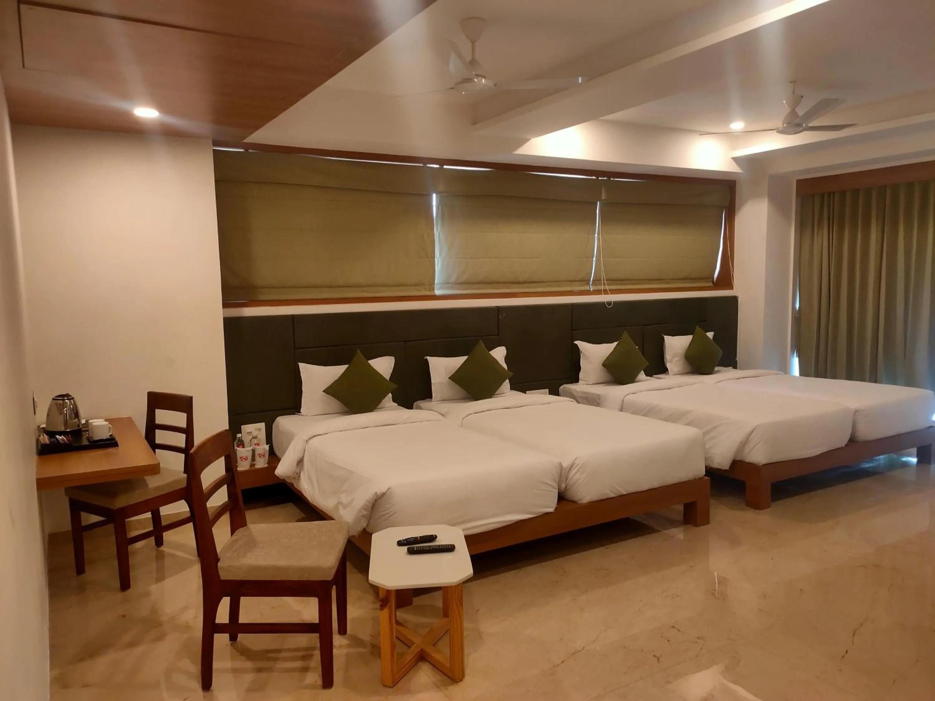 Bed in VITS The Somnath Gateway