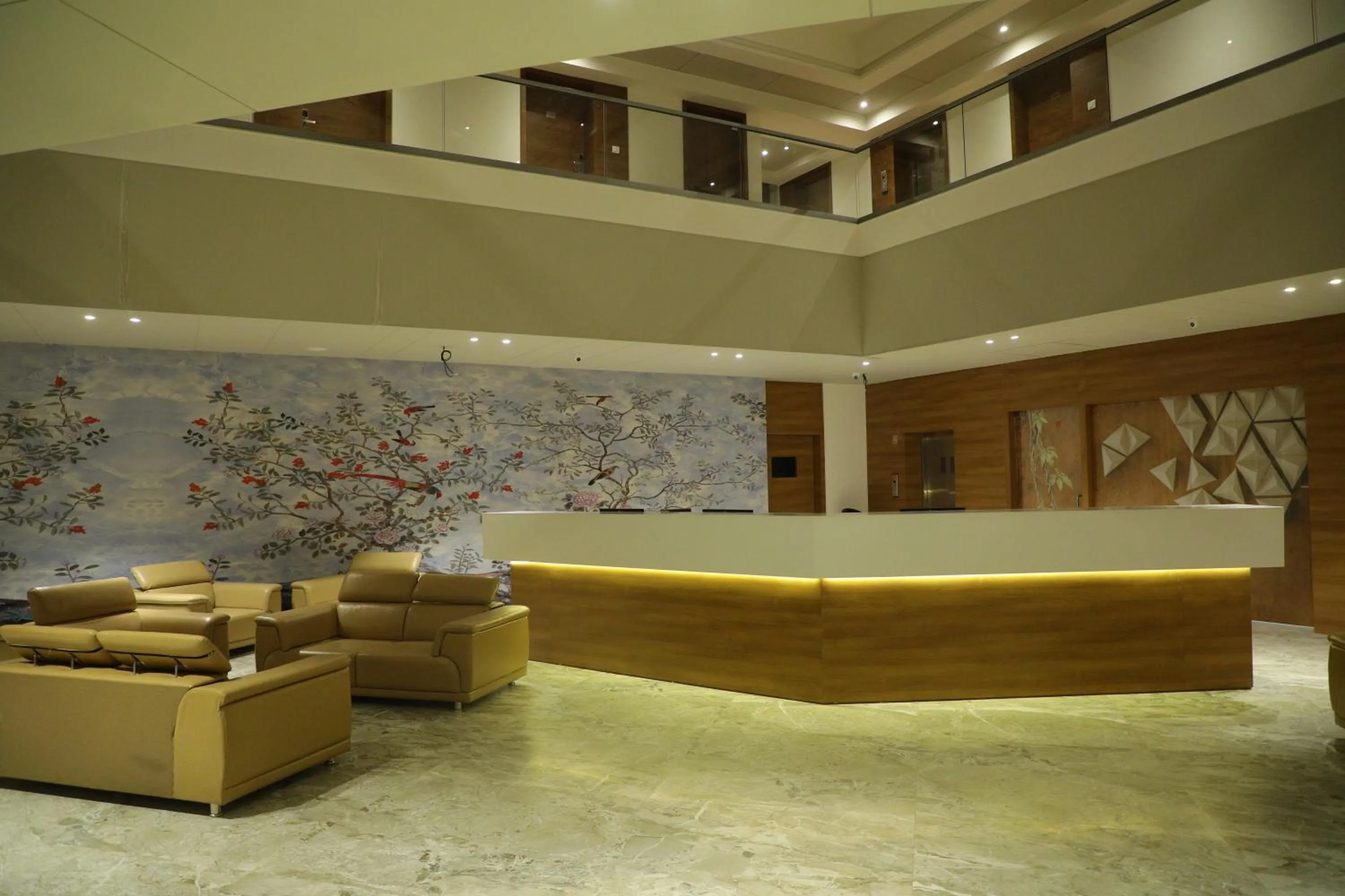 Lobby or reception in VITS The Somnath Gateway