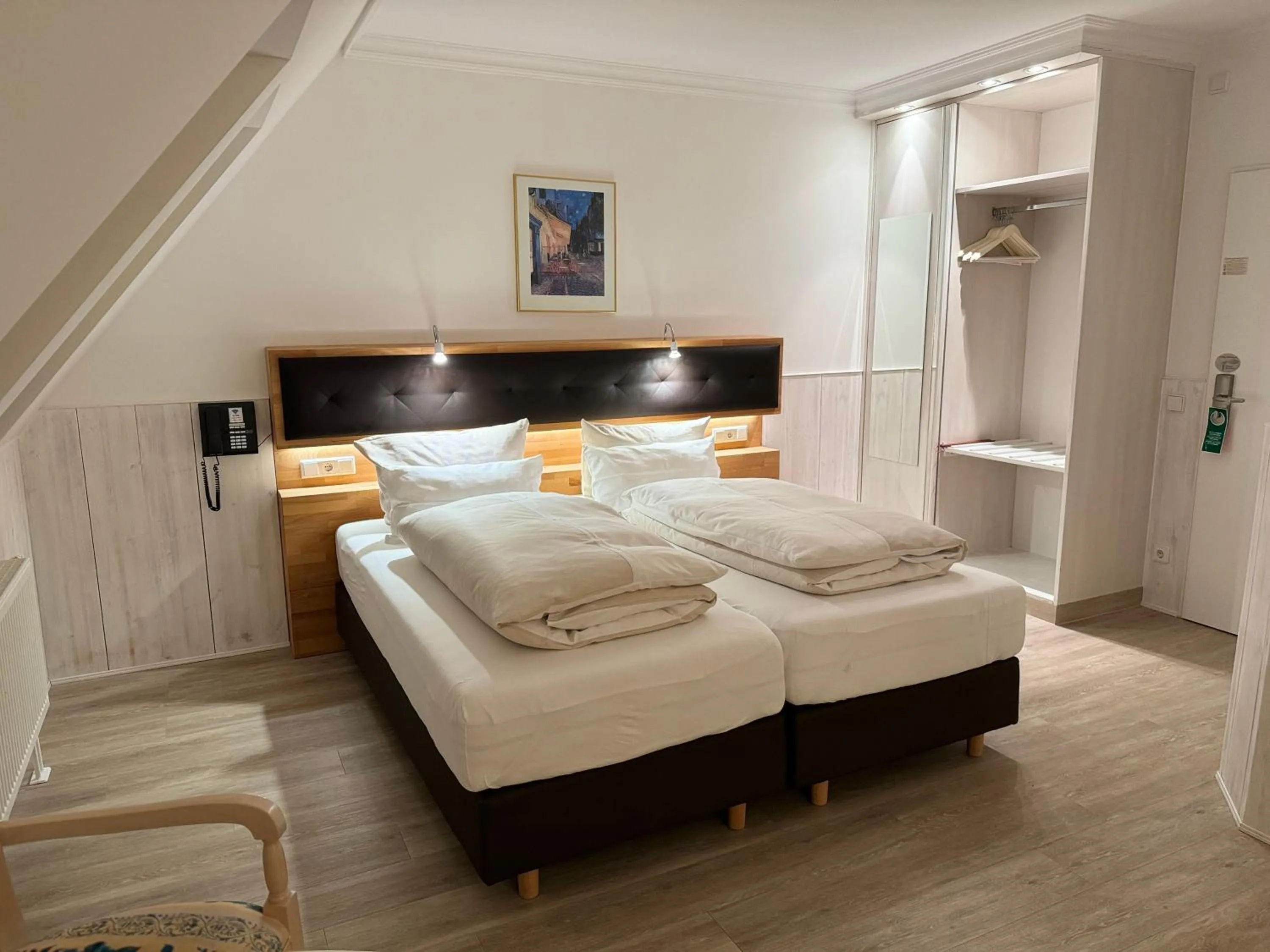 Bedroom, Bed in Hotel Haase