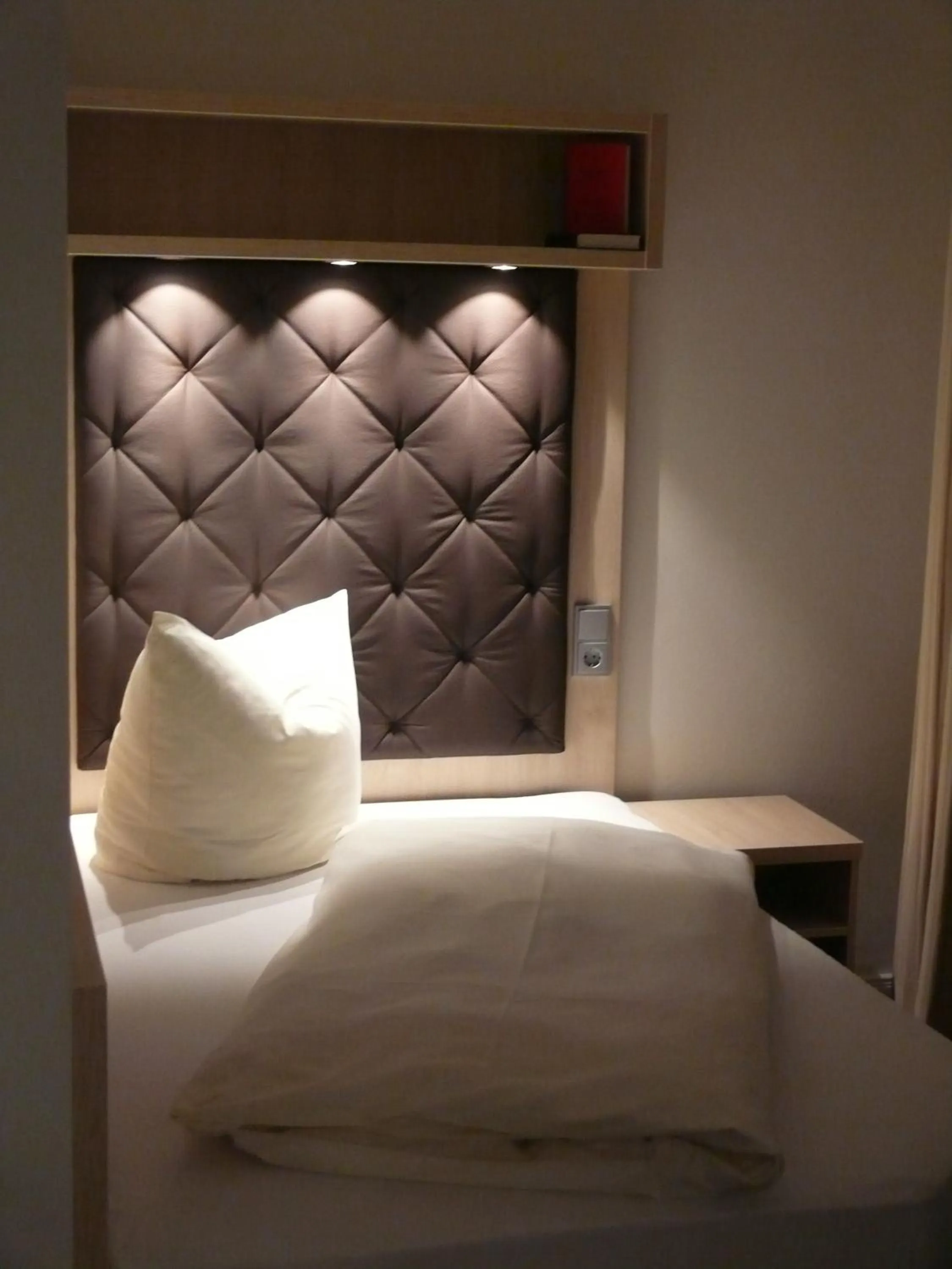 Decorative detail, Bed in Hotel Haase