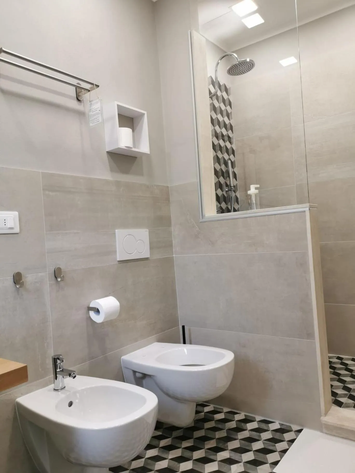 Bathroom in B&B TrentaQuattro