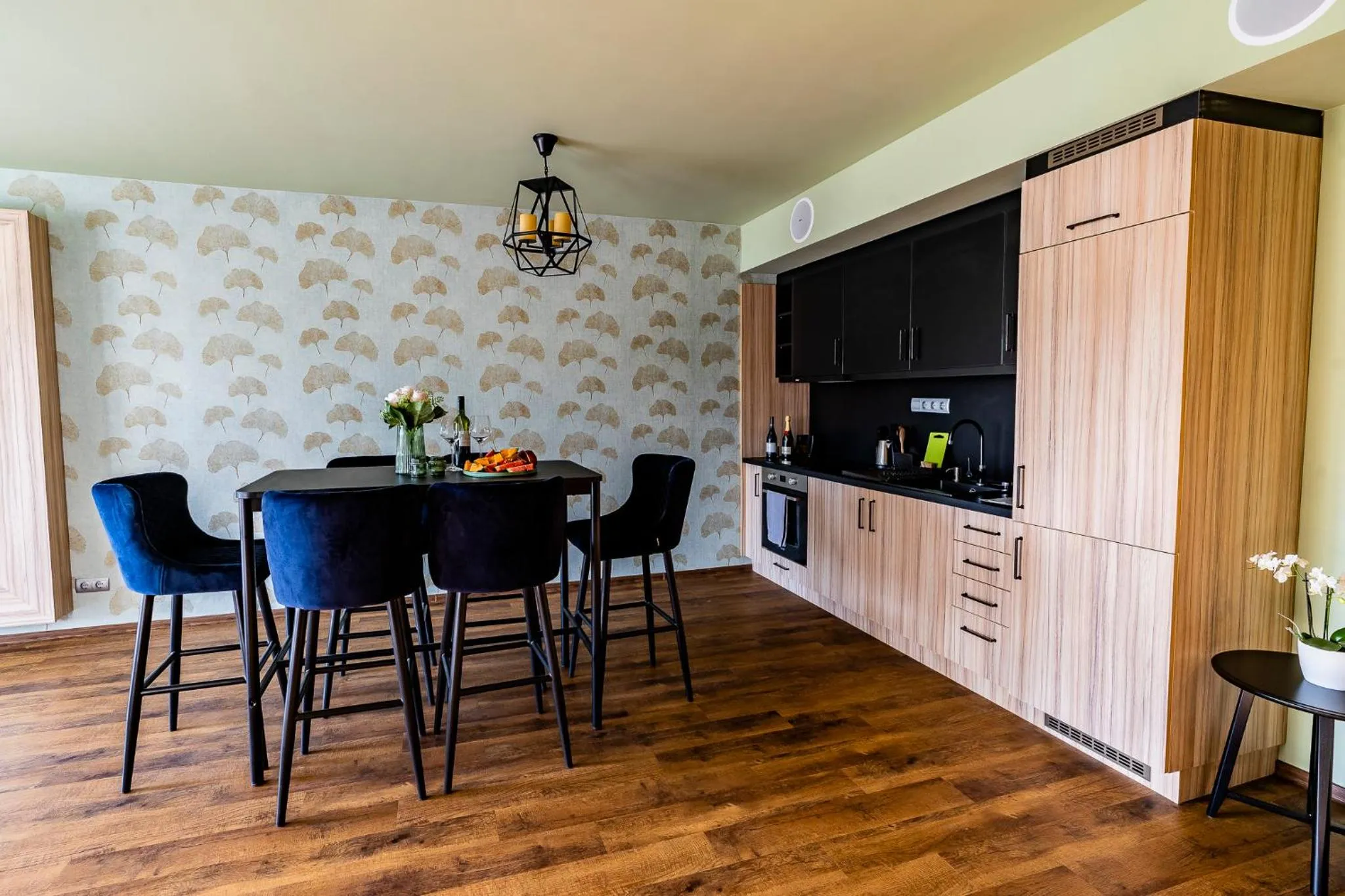 Kitchen or kitchenette in Allure Healthy Hotel & Spa