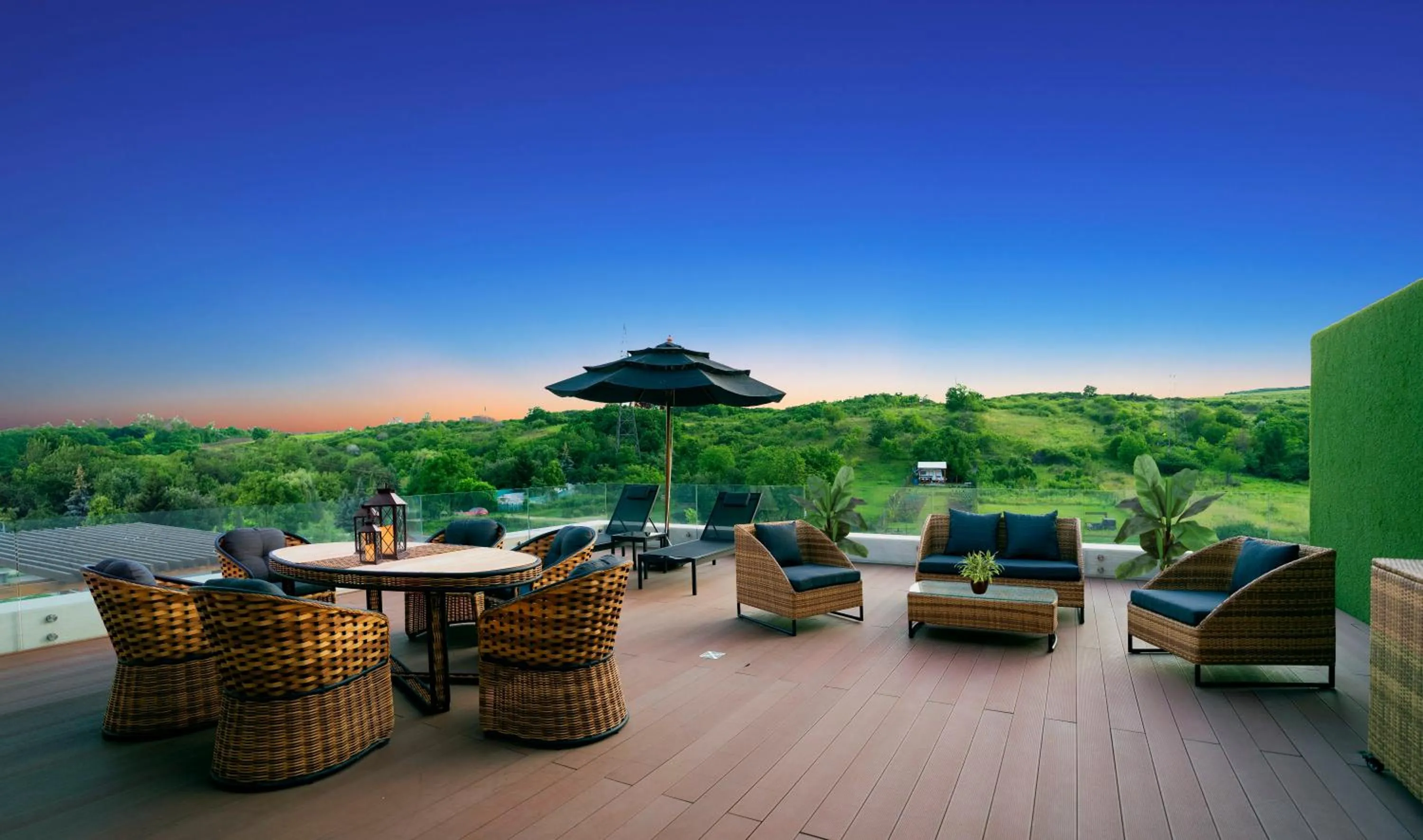 Patio in Allure Healthy Hotel & Spa