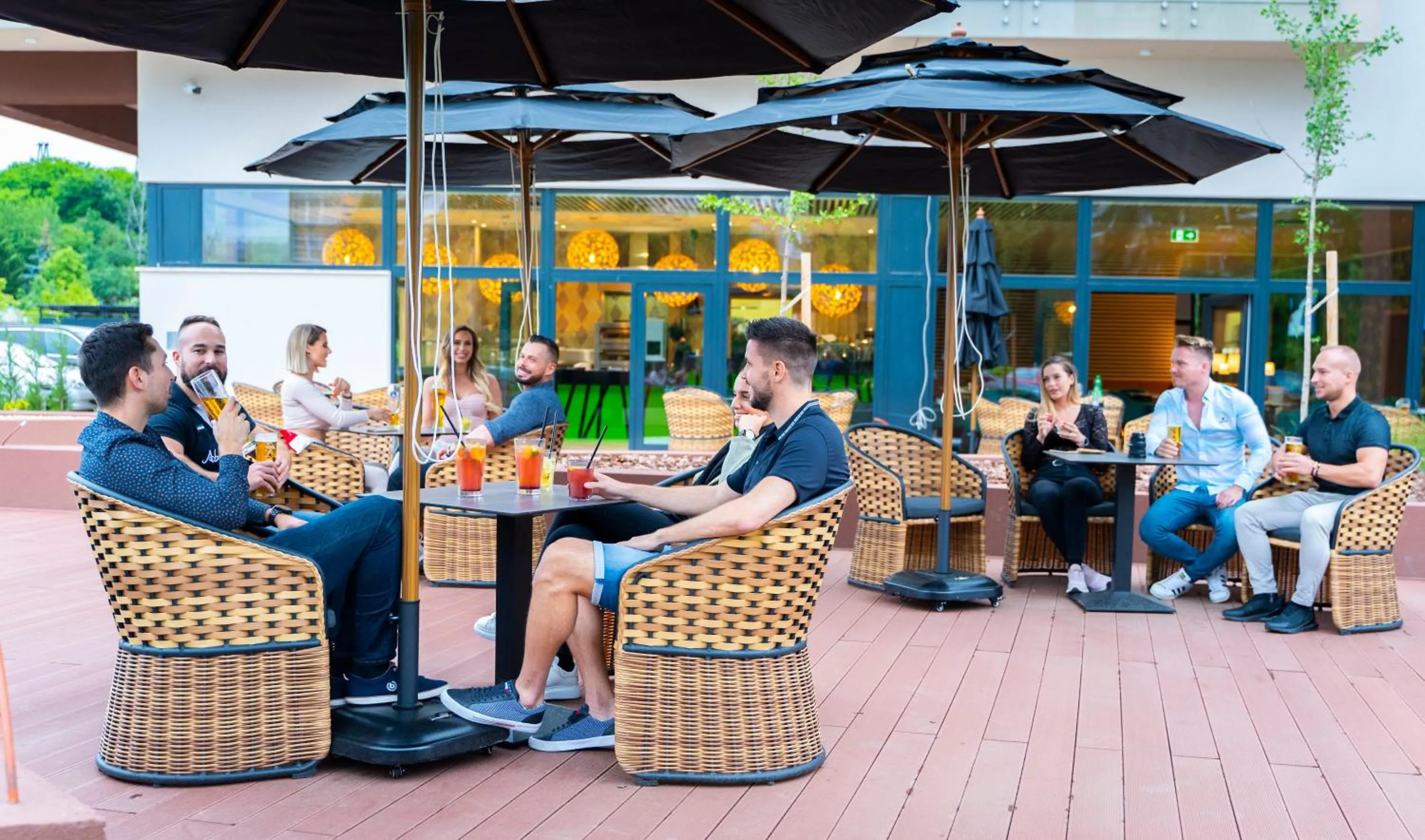 Patio in Allure Healthy Hotel & Spa