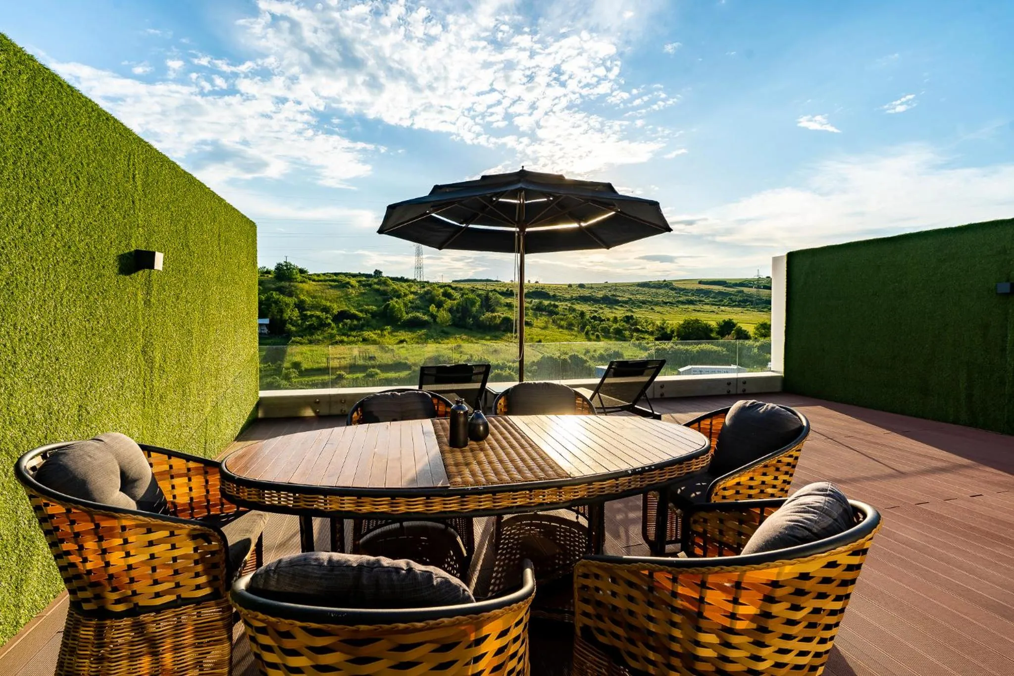 Patio in Allure Healthy Hotel & Spa