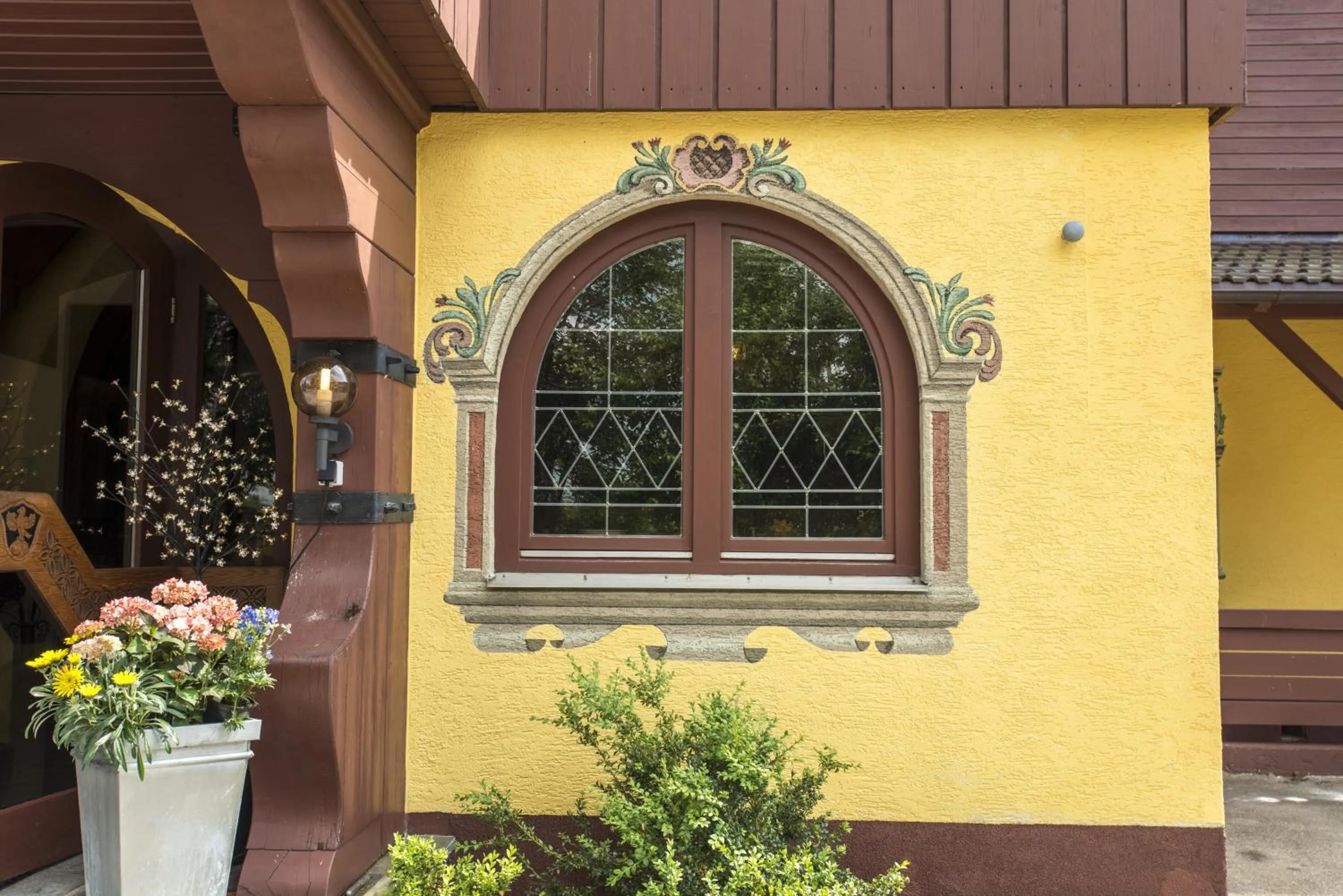Decorative detail in Landhotel Röfleuten