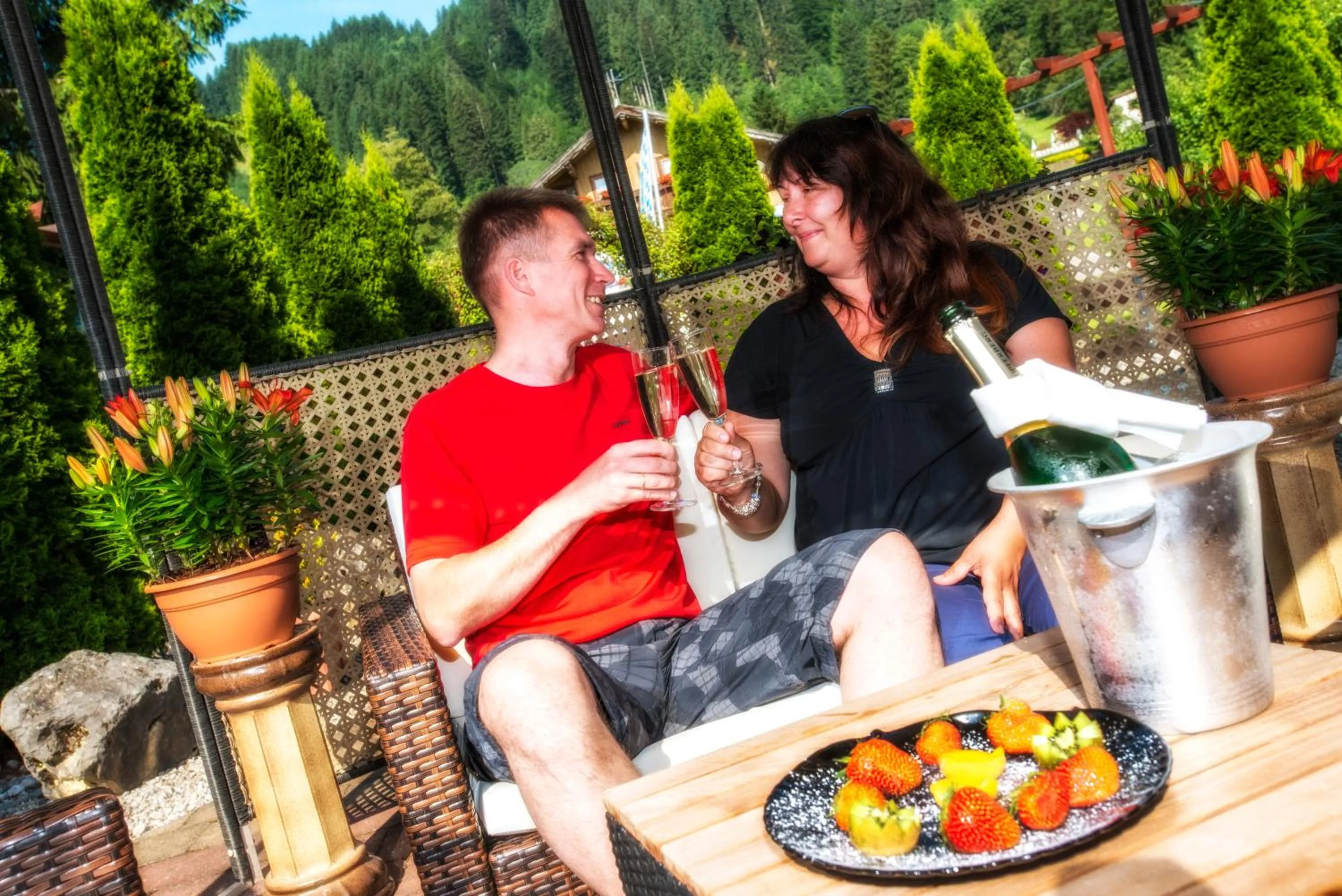 Guests in Landhotel Röfleuten