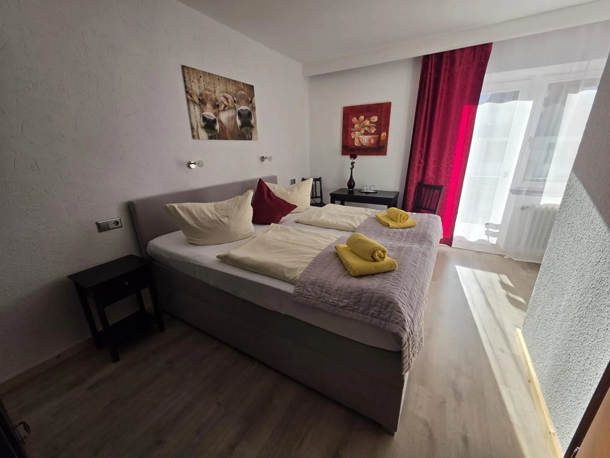 Bed in Landhotel Röfleuten