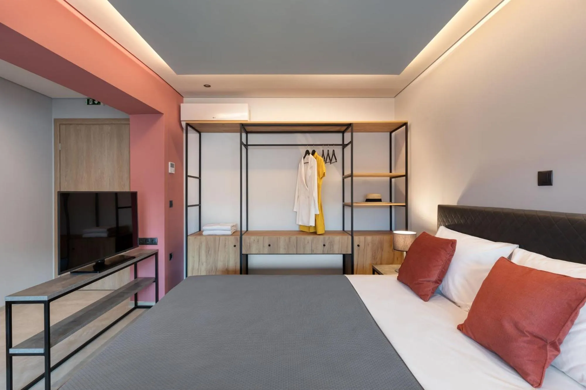 Bed in Muse Urban Suites