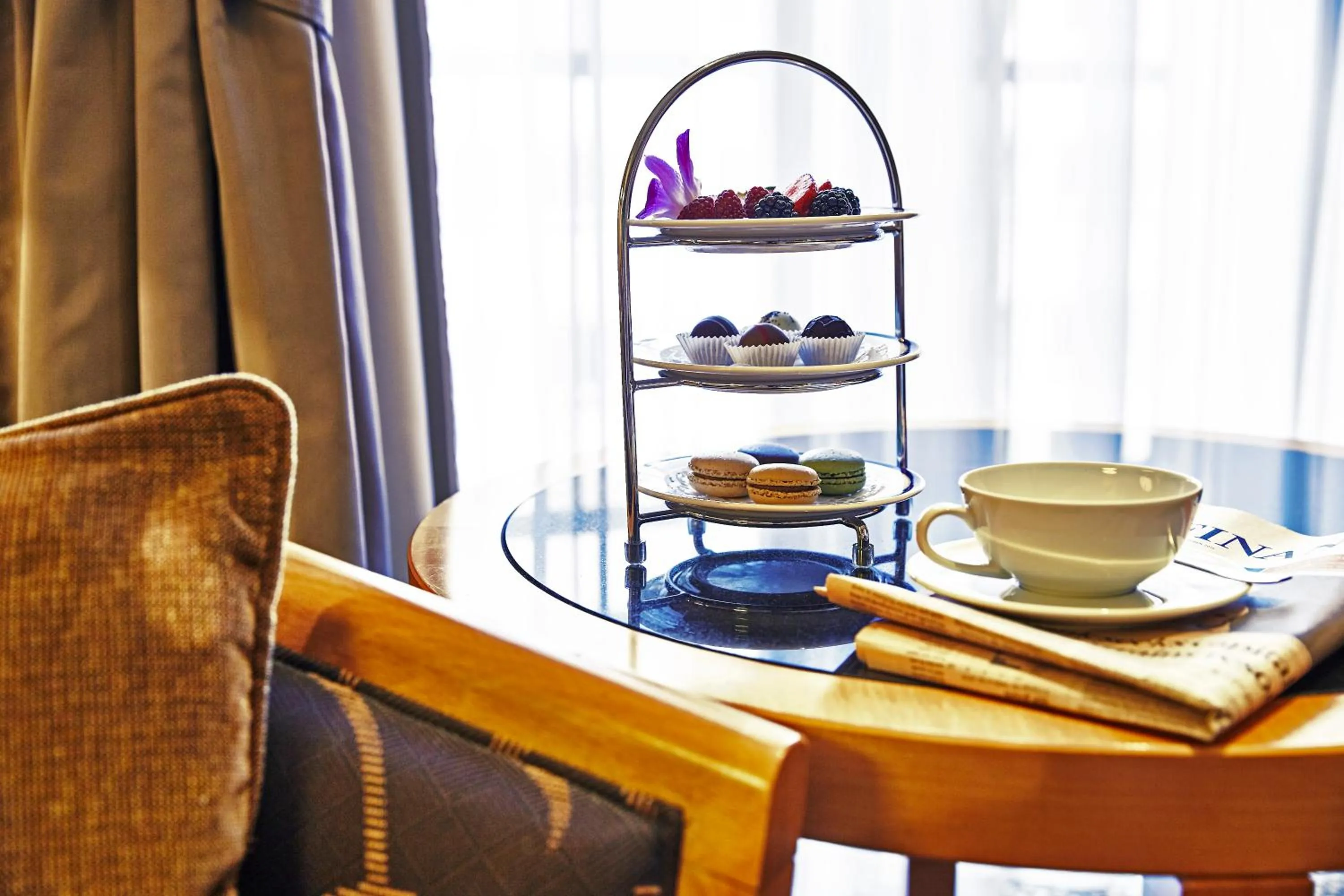 Decorative detail in Steigenberger Icon Frankfurter Hof