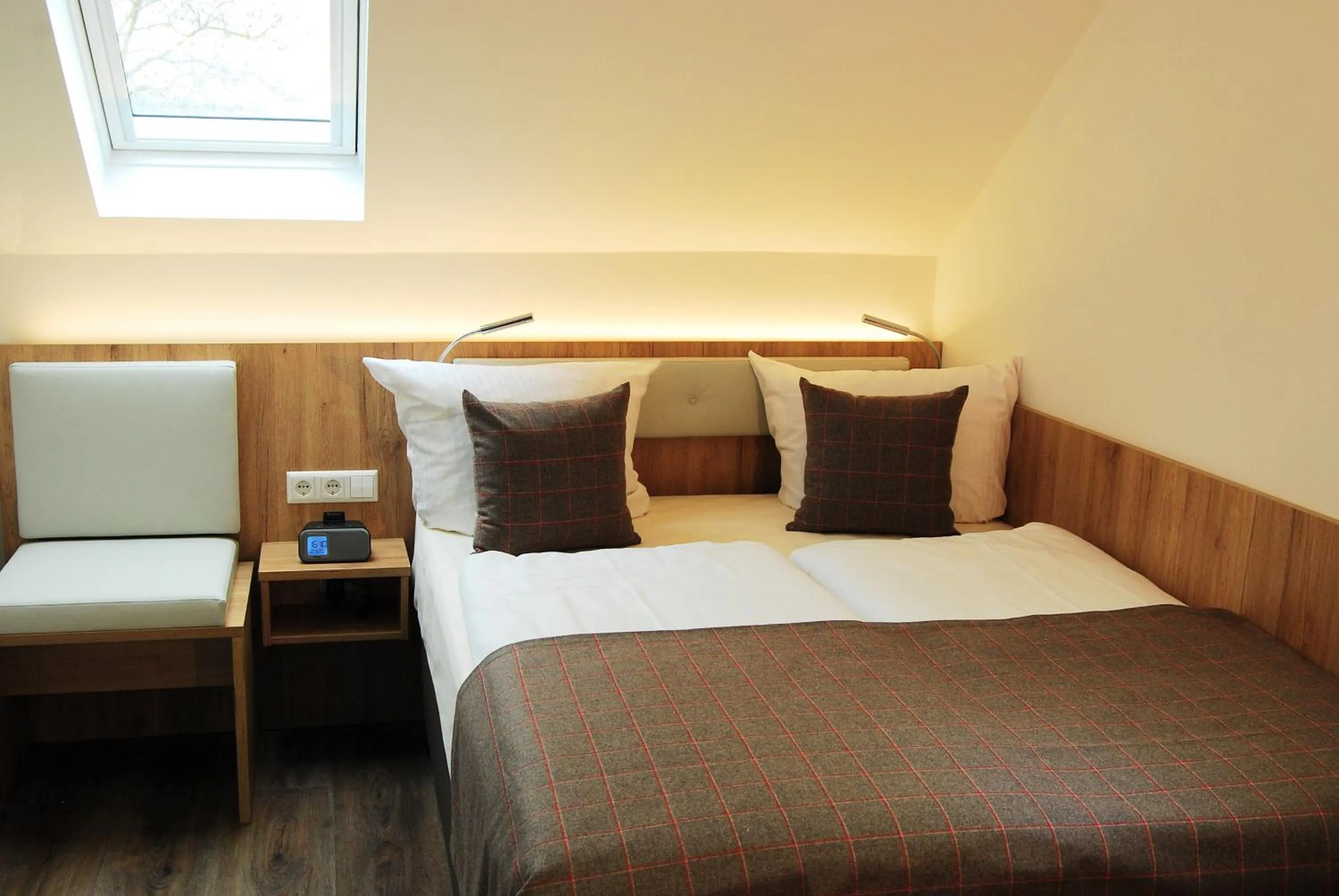 Photo of the whole room, Bed in Hotel Am Martinsberg