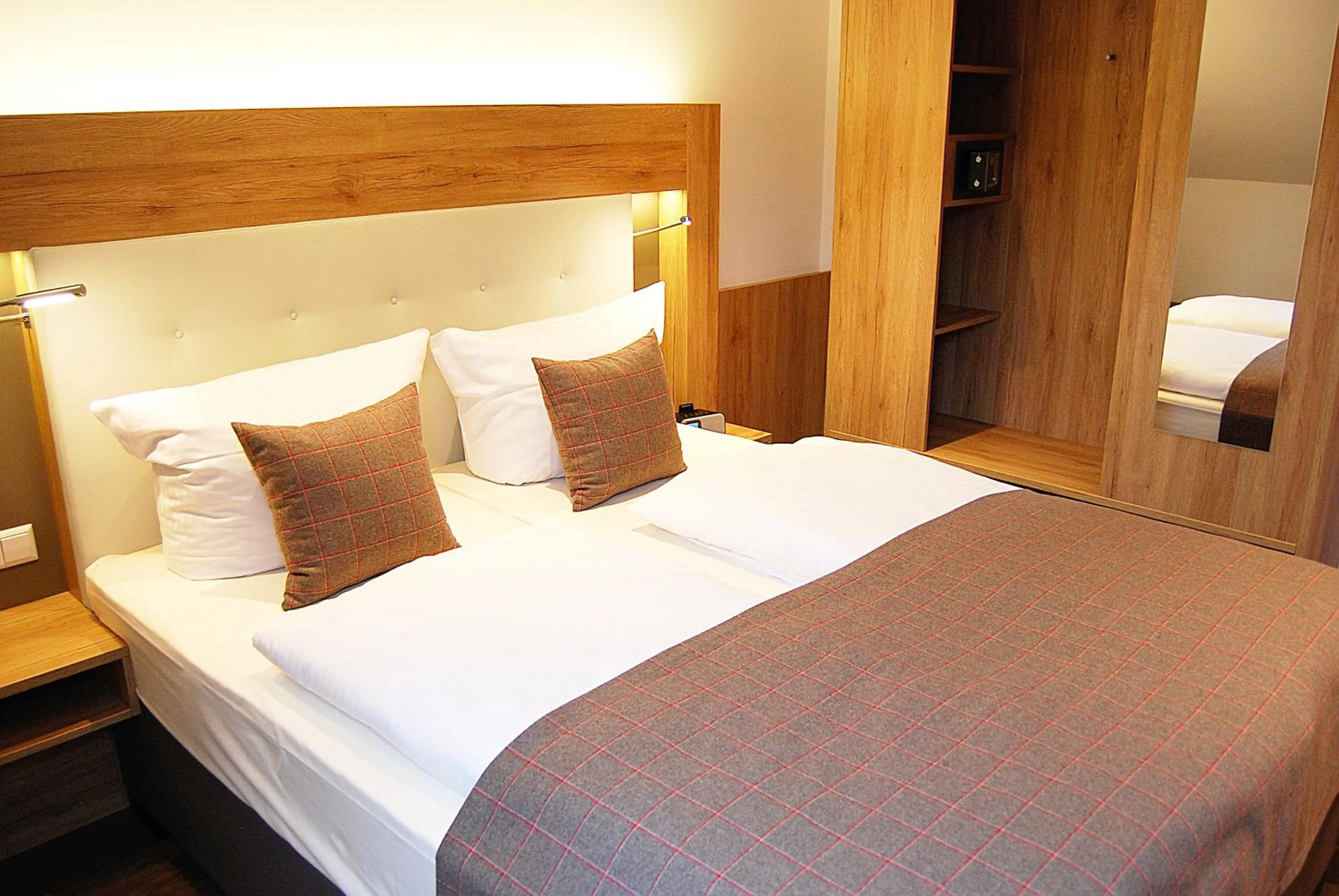 Photo of the whole room, Bed in Hotel Am Martinsberg