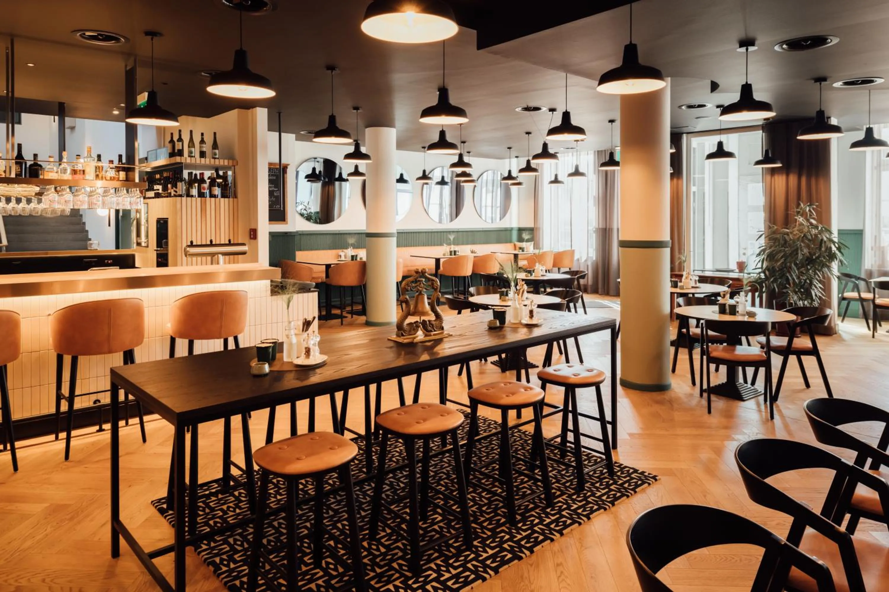 Lounge or bar in Townhouse Stadt Hamburg Wismar