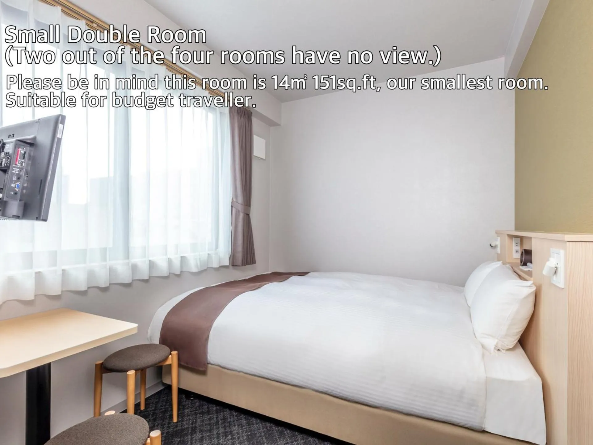 Bed in Hotel GOCO stay Kyoto Shijo Kawaramachi