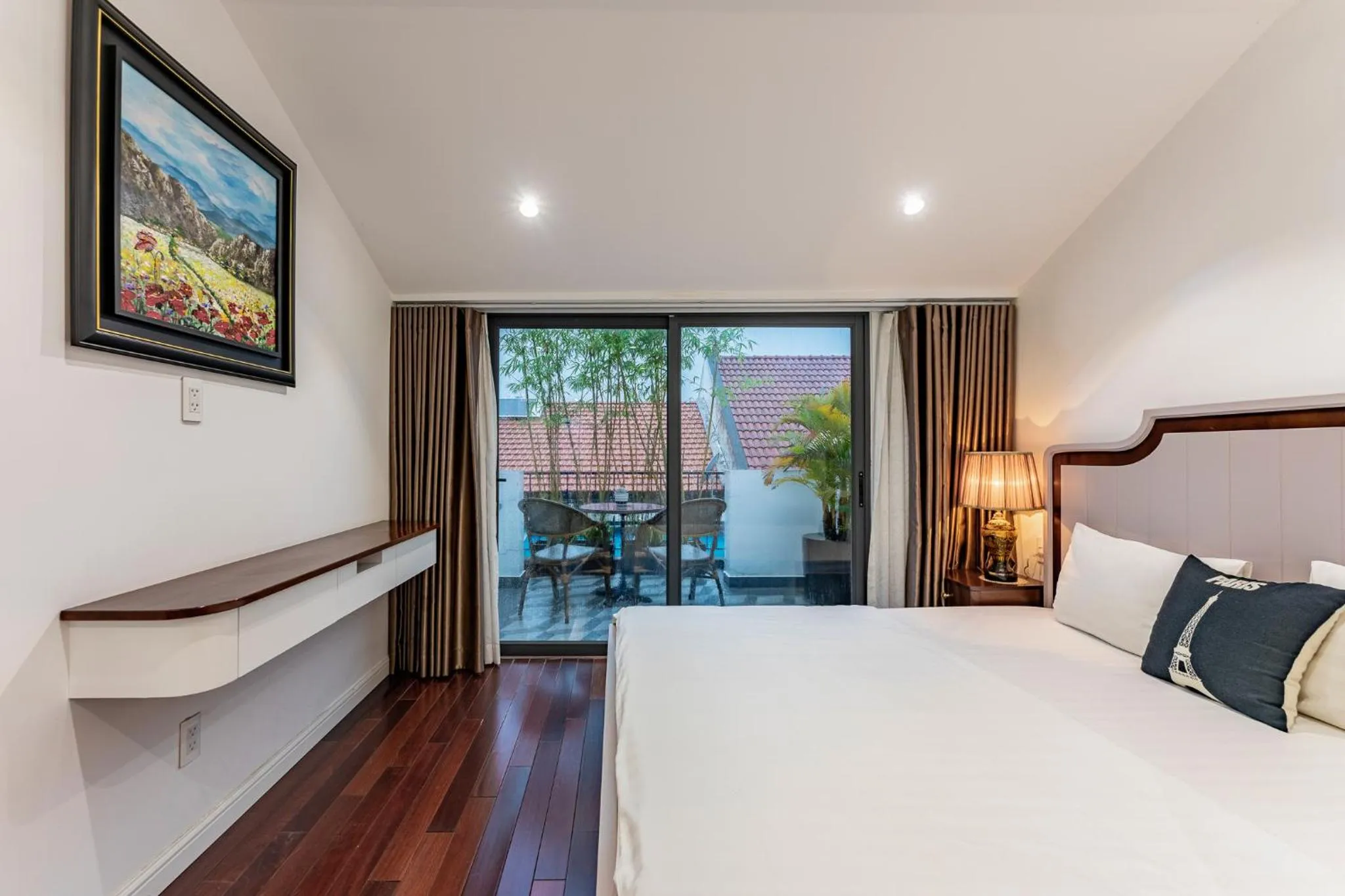 Bed in Ngan Ha 2 Apartment