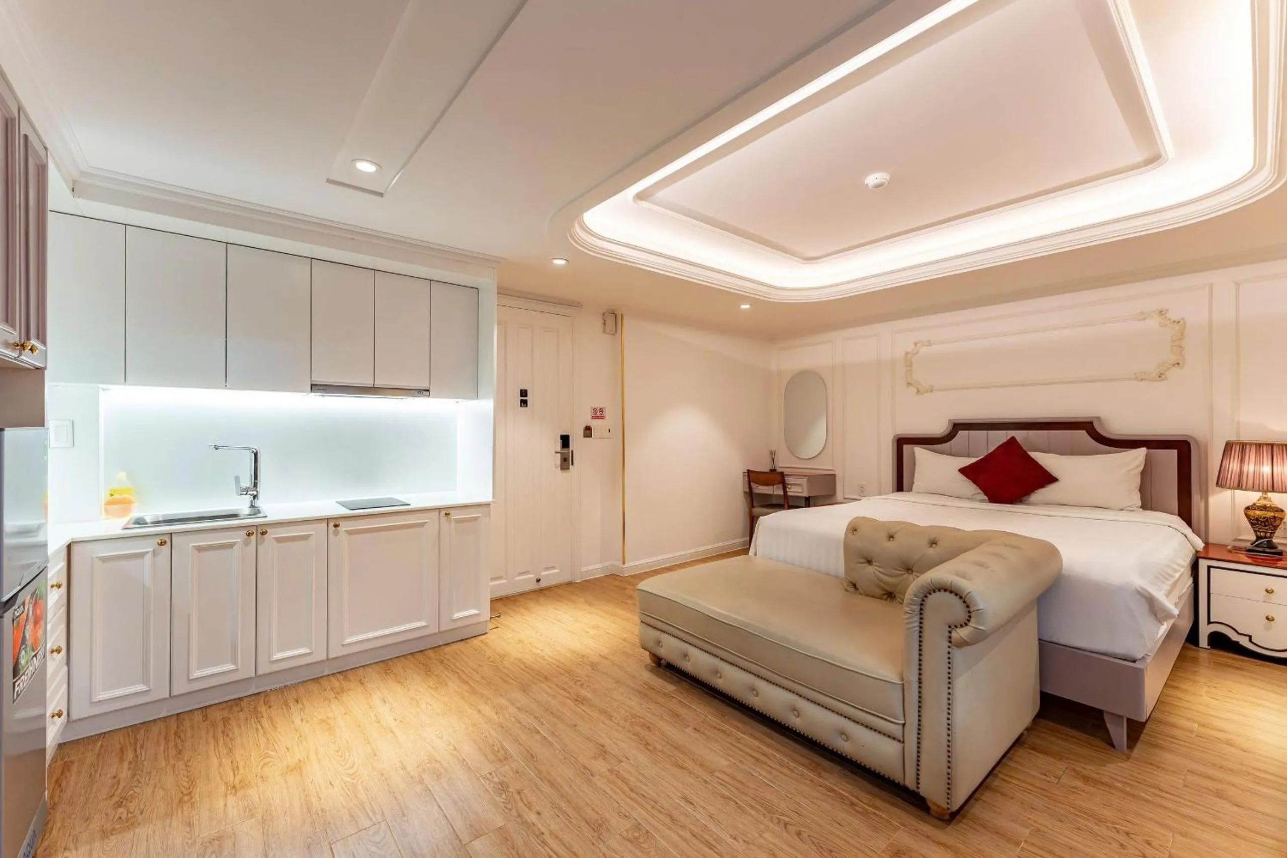 Bed in Ngan Ha 2 Apartment