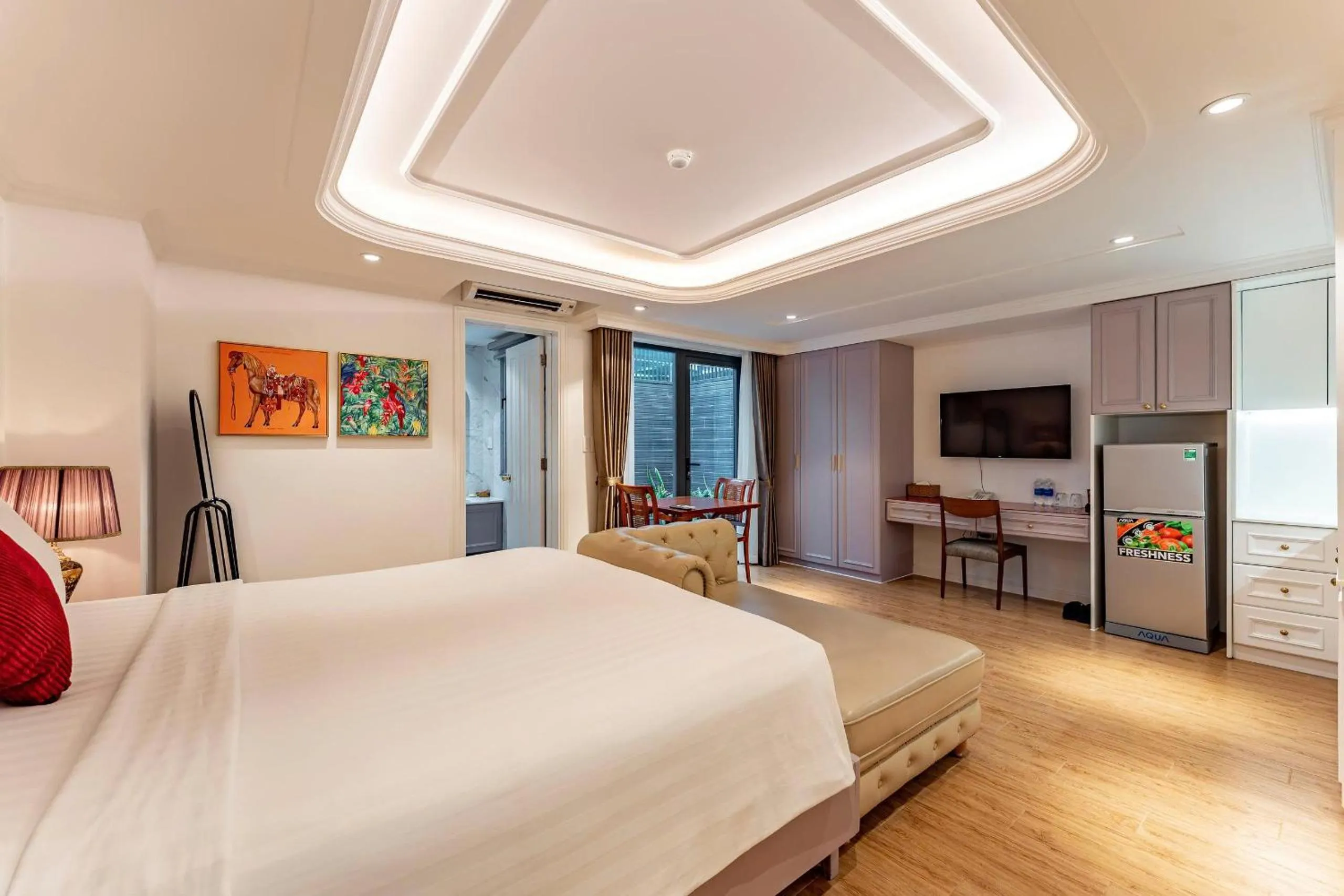 Bed in Ngan Ha 2 Apartment