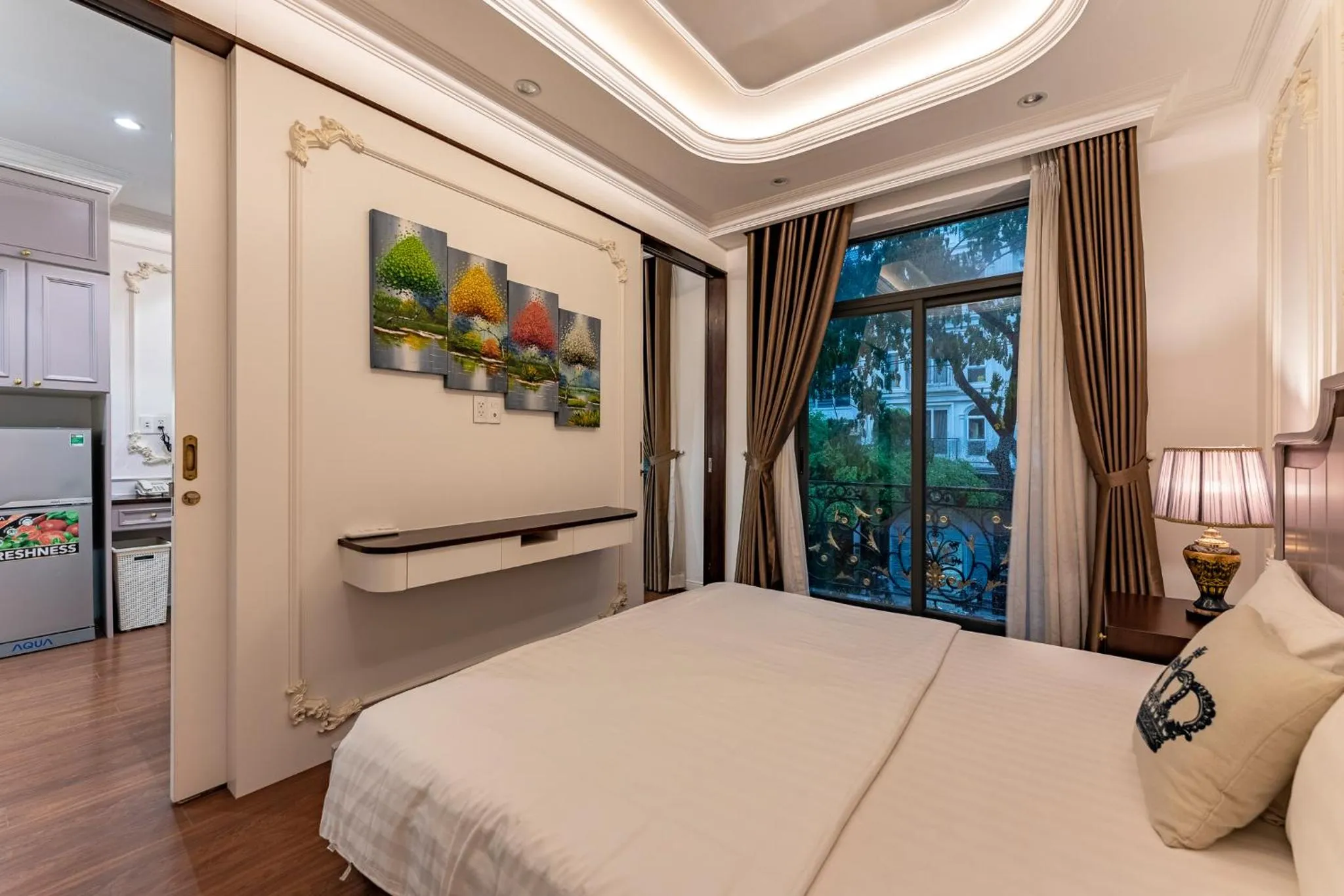 Bed in Ngan Ha 2 Apartment