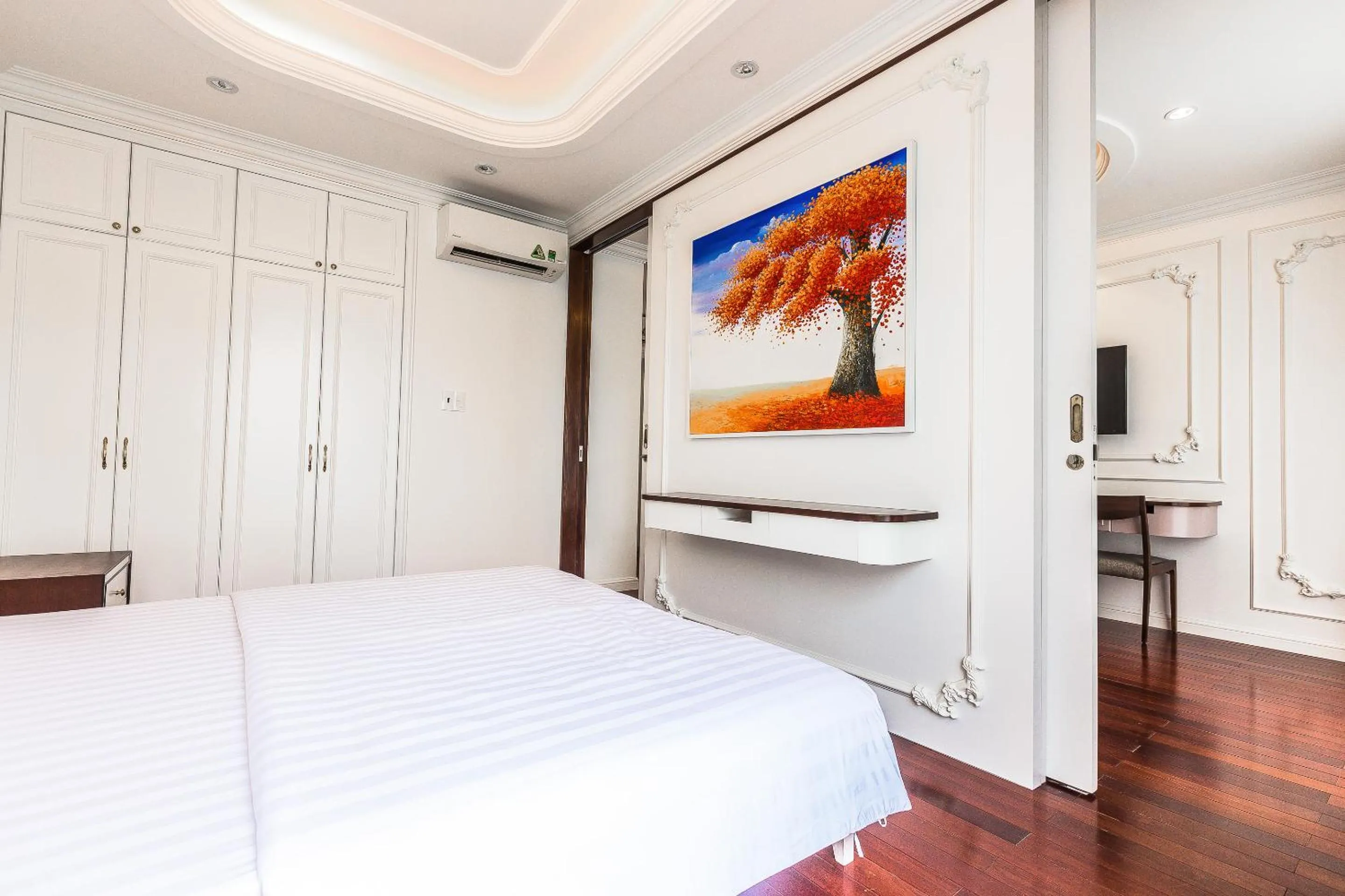 Bed in Ngan Ha 2 Apartment