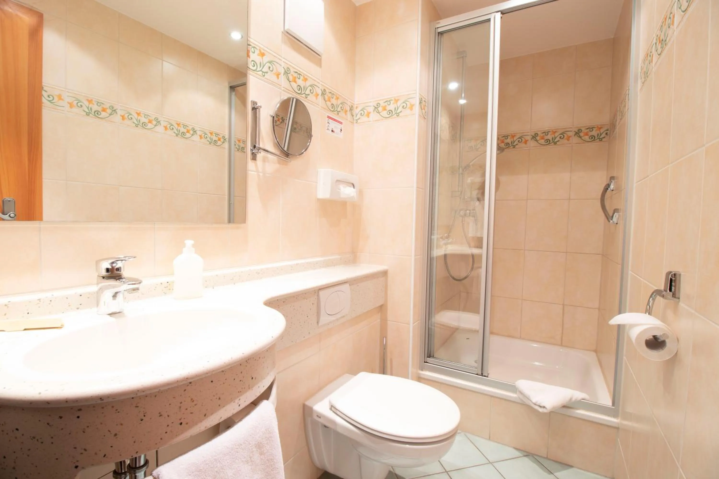 Bathroom in Landgasthof & Hotel zur Rose Berg