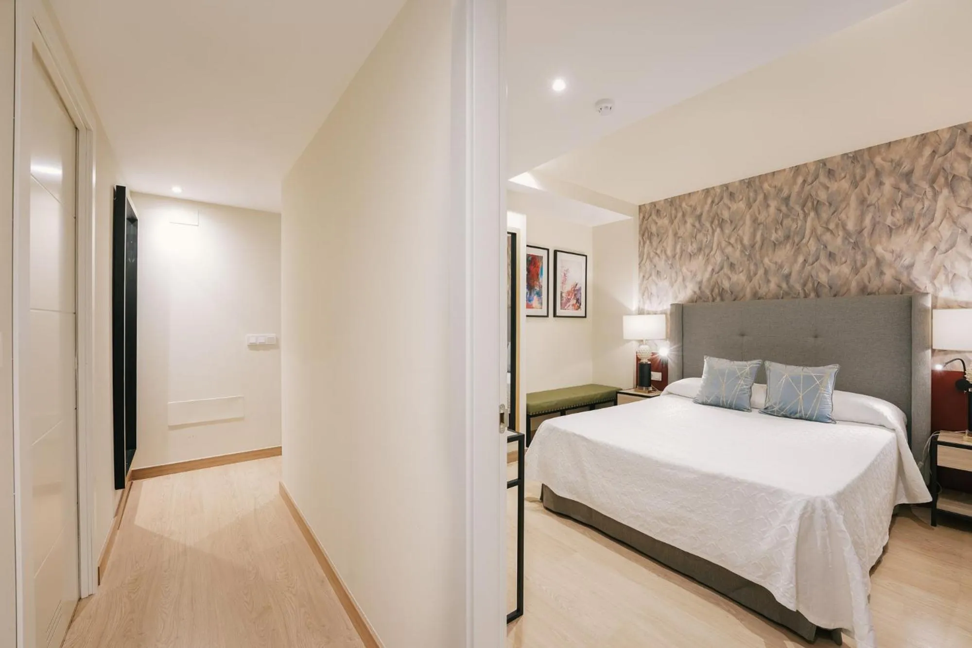 View (from property/room), Bed in Debambú Atarazanas