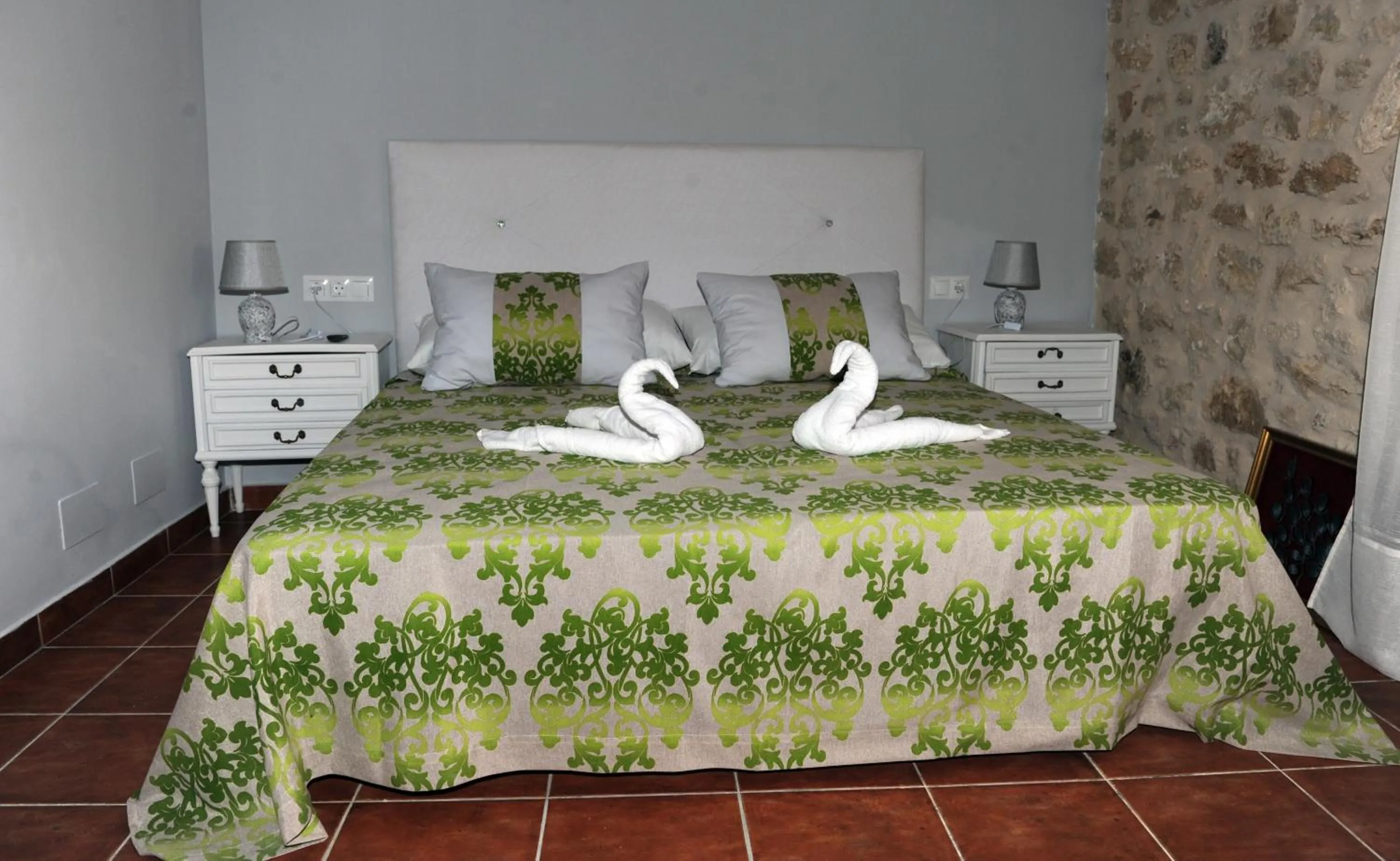 Bed in Hotel Rural El Labrador