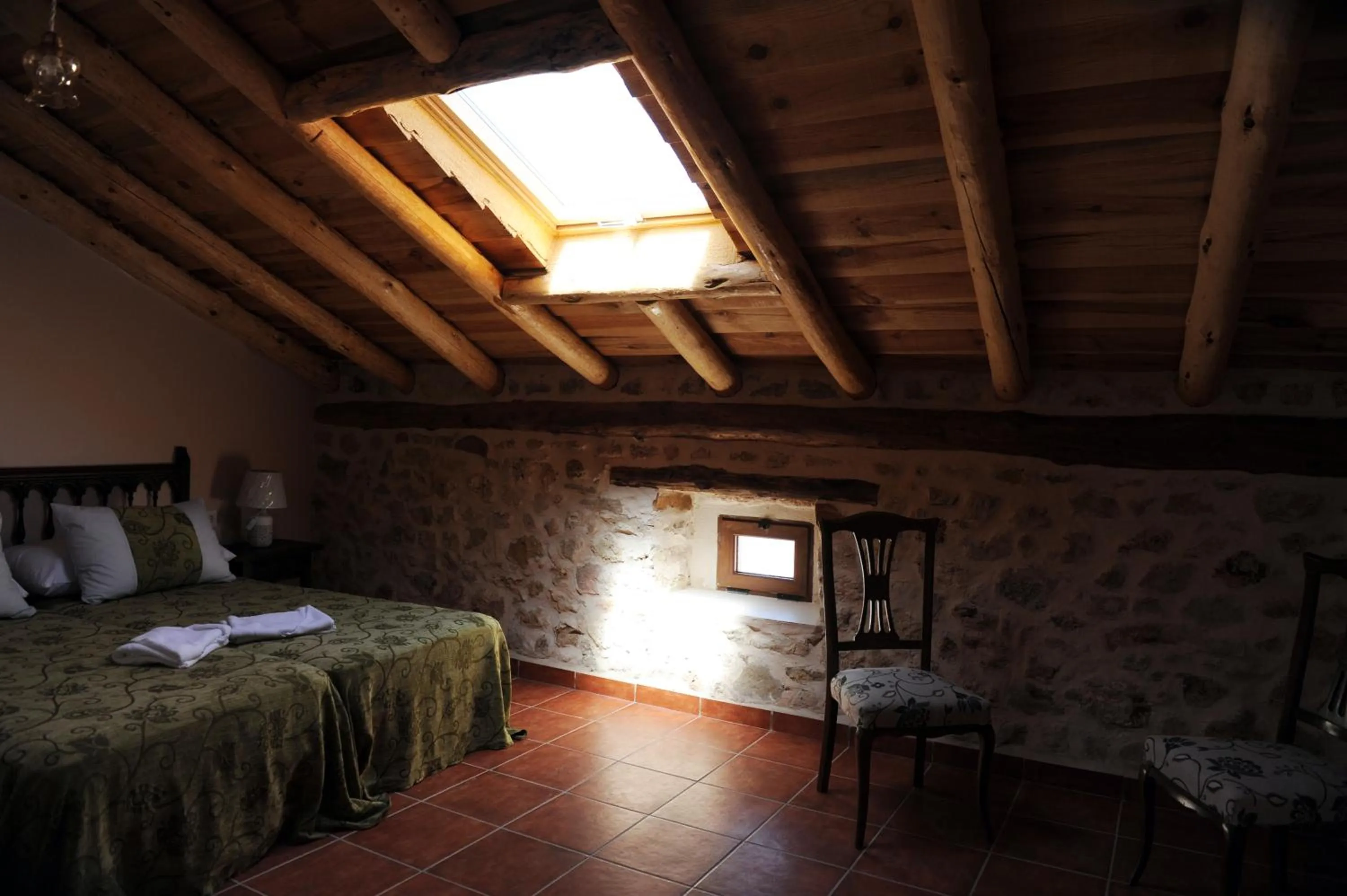 Bed in Hotel Rural El Labrador