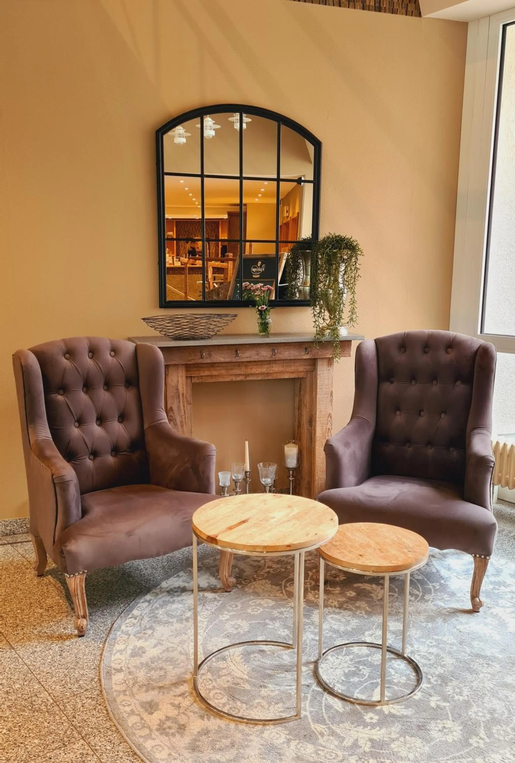 Lobby or reception in Hotel Zum Leineweber