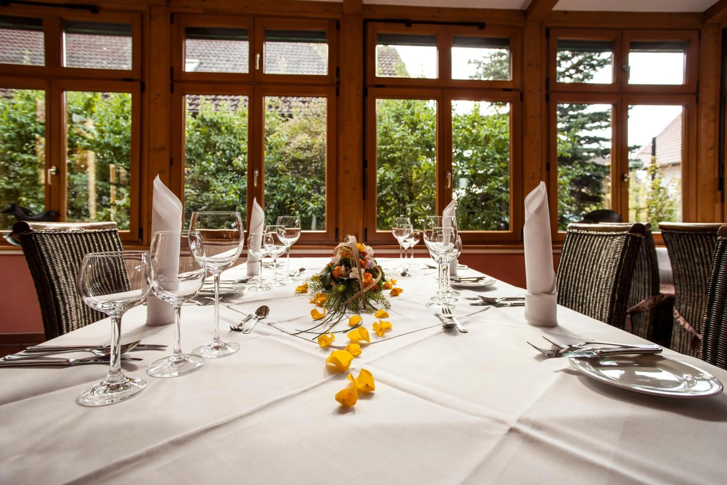 Restaurant/places to eat in Hotel Zum Leineweber